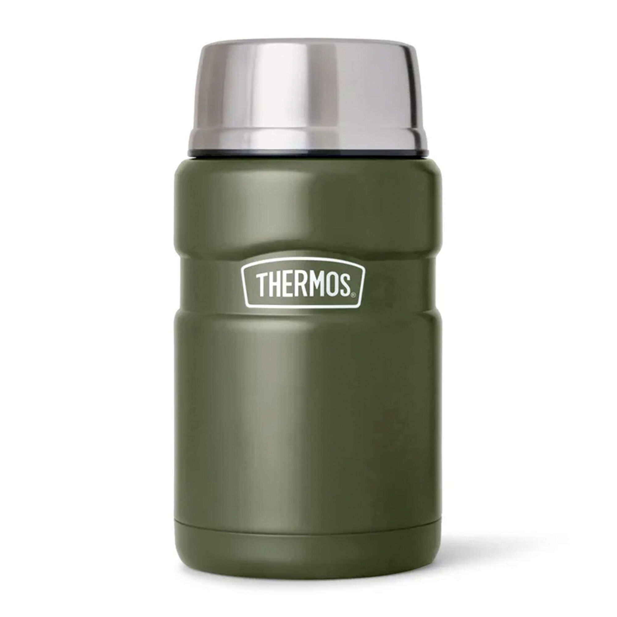 Thermos King Termobeholder Til Mad     Liter  Mosgrøn