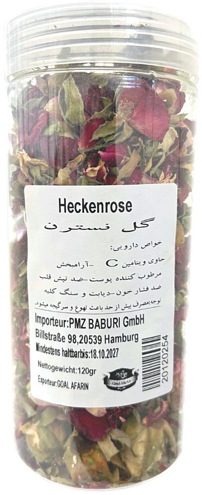 Tørret Hunderose 120