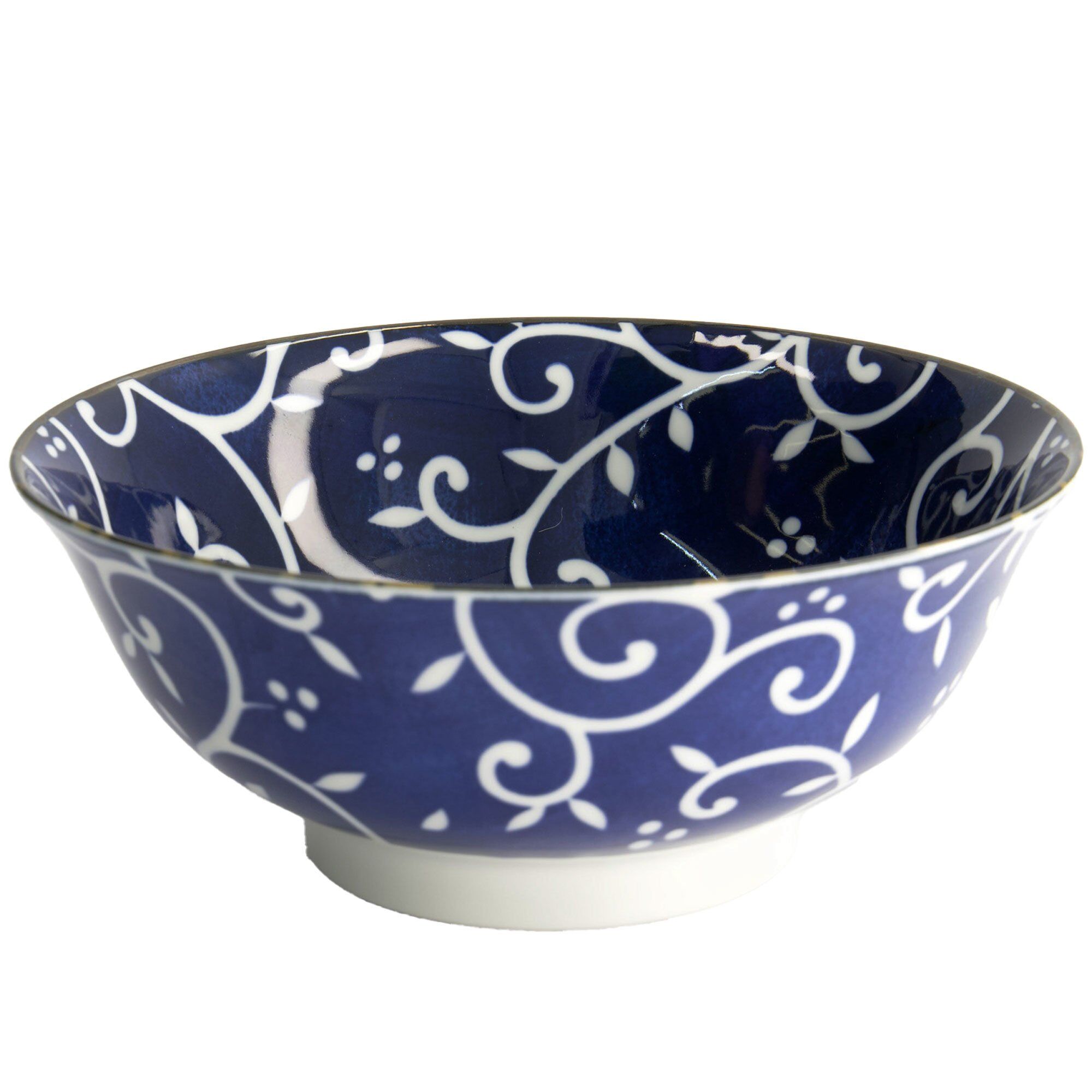 Tokyo Design Studio Blue Karakusa Ramenskål    300 Ml