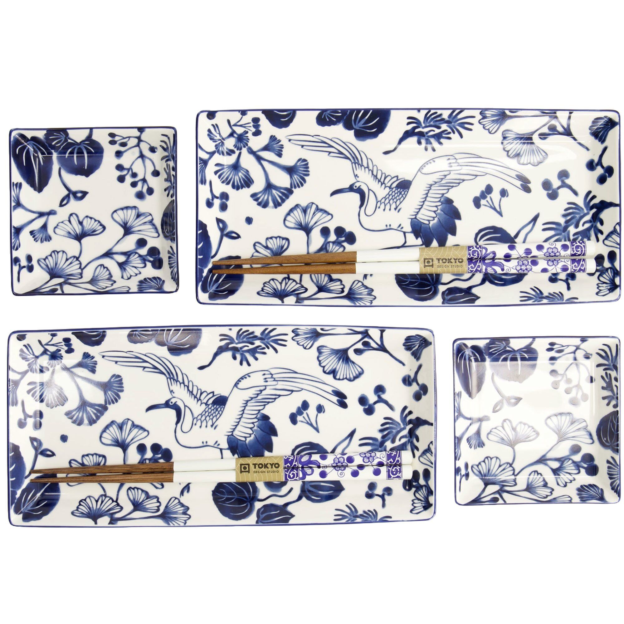 Tokyo Design Studio Flora Japonica Sushi Gavesæt