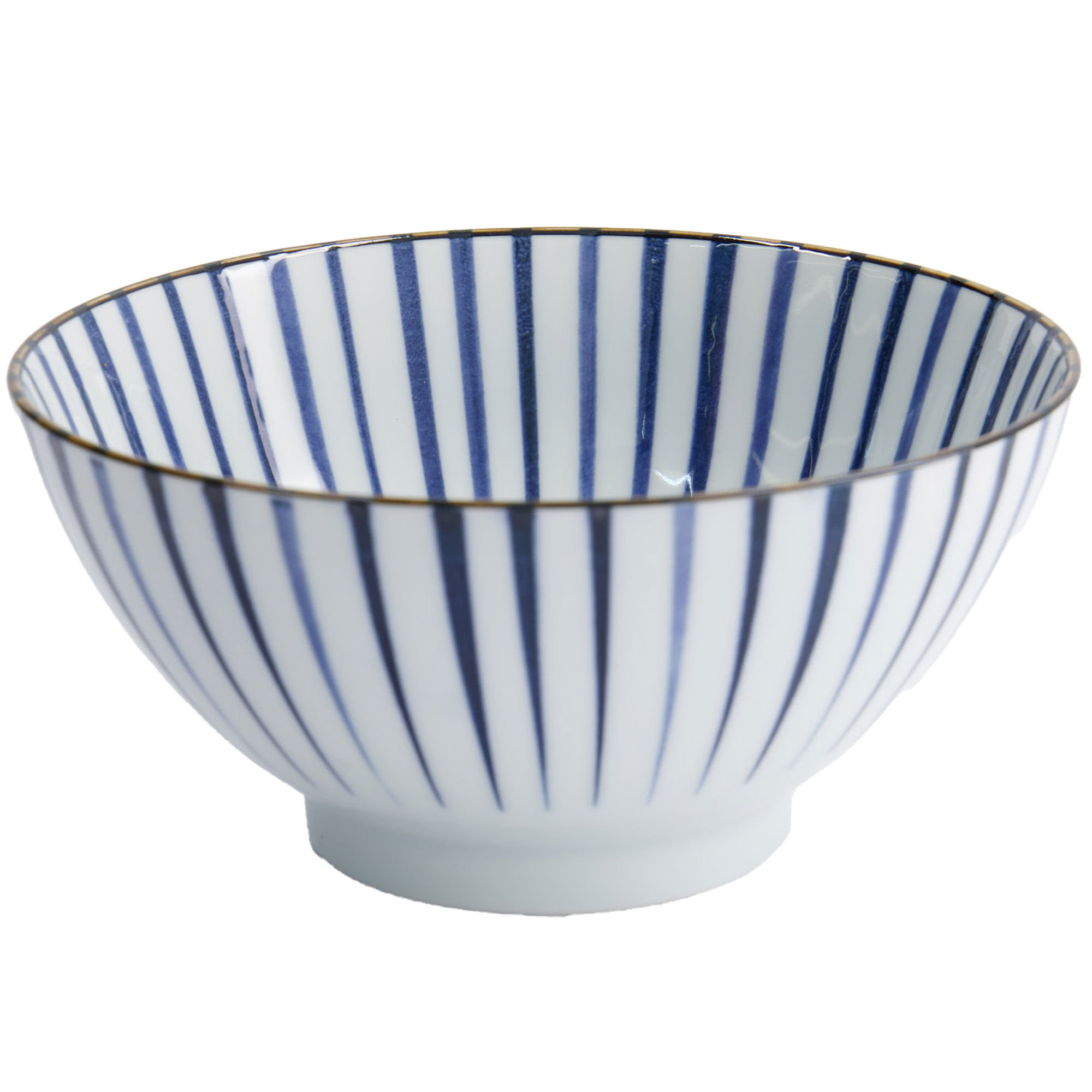 Tokyo Design Studio Natsu Tokusa Mixed Skål 1000 Ml  Blå Hvid