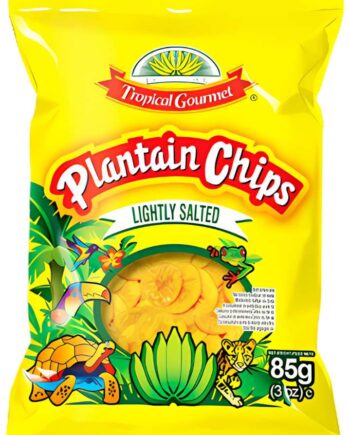 Tropical Gourmet Plantain Chips Saltet 85