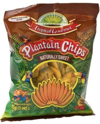Tropical Gourmet Plantain Chips Sweet 85