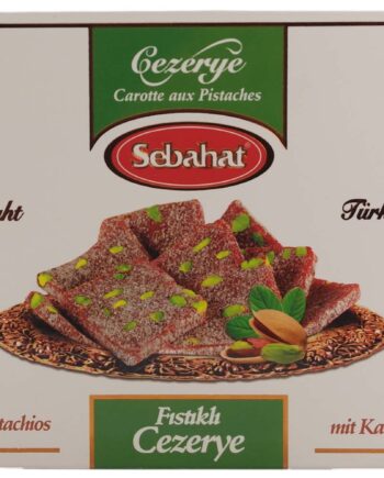 Turkish Delight Gulerod   Pistacie 400