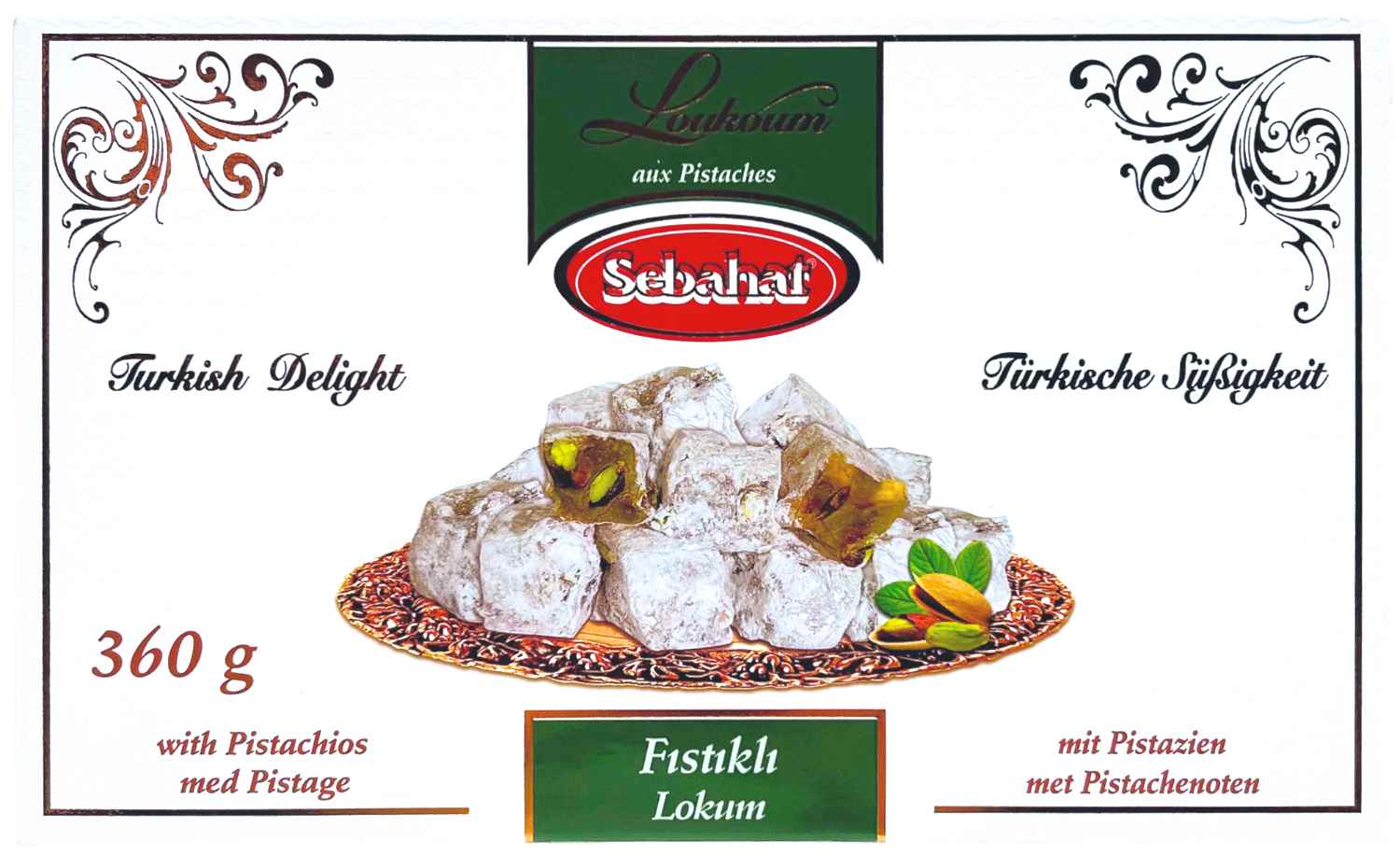 Turkish Delight Pistacie 360