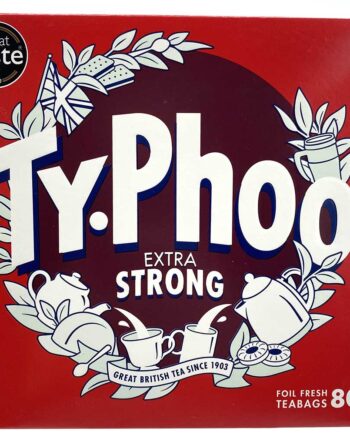 Typhoo Te Ekstra Stærk 80 Stk