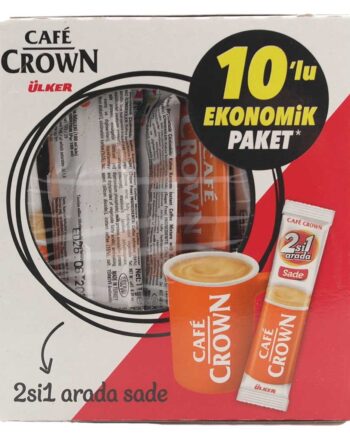 Ulker Café Crown Instant Kaffe 2in1 10 Stk