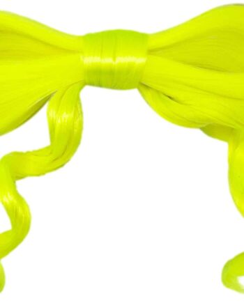 Unihair Hair Bow Barrette Neongul
