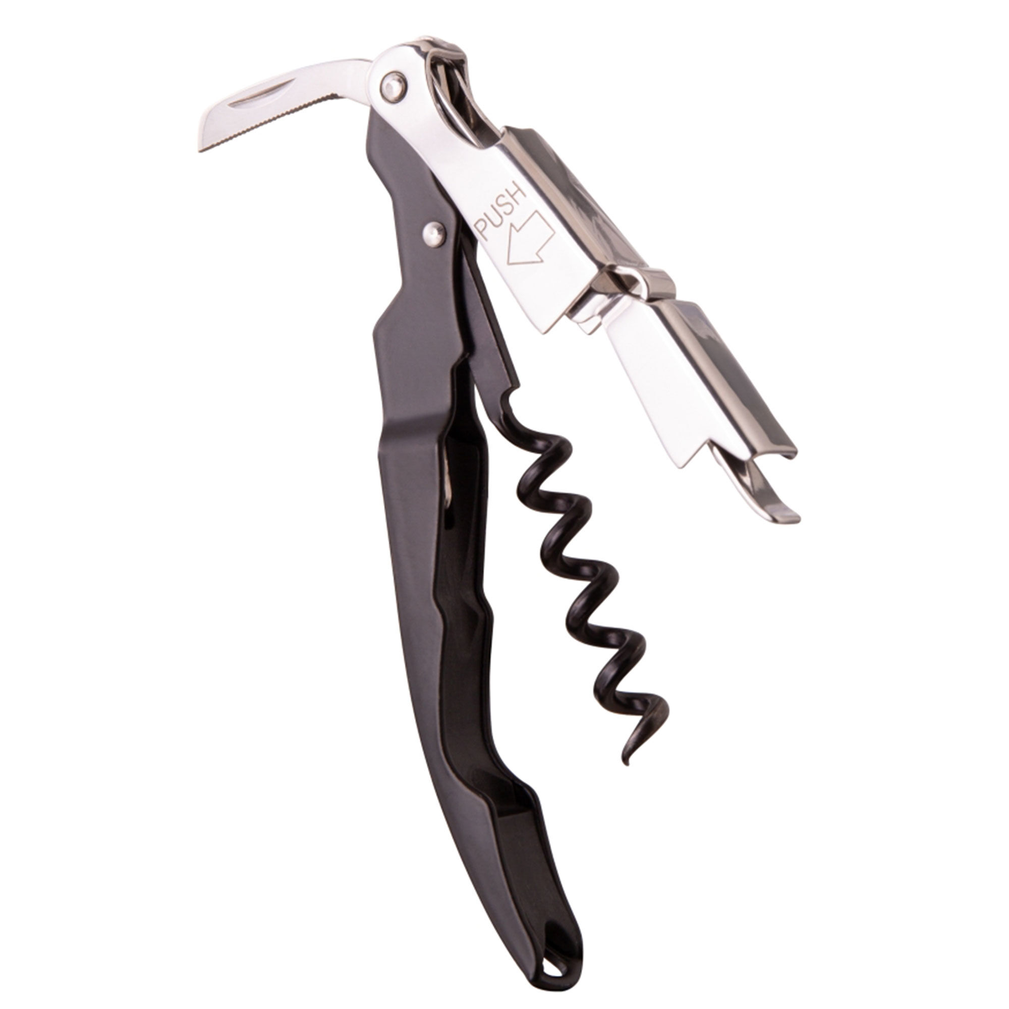 Vacu Vin Sommelierkniv  Sort