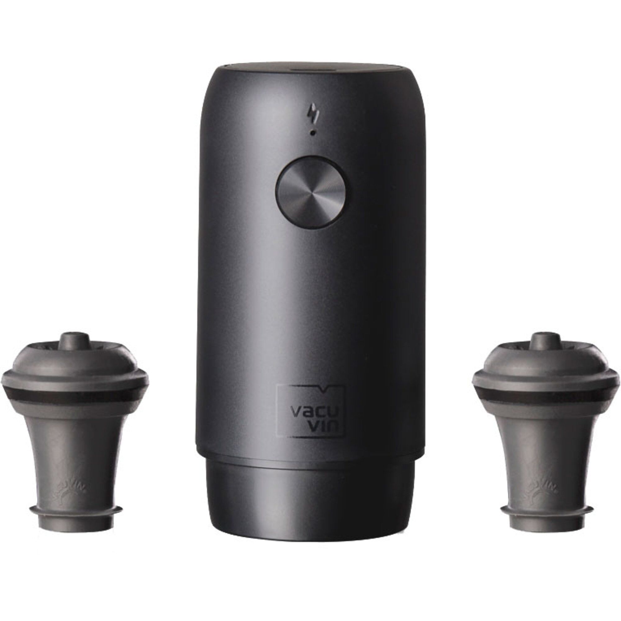 Vacu Vin Wine Saver Elektrisk Vinpumpe  Sort