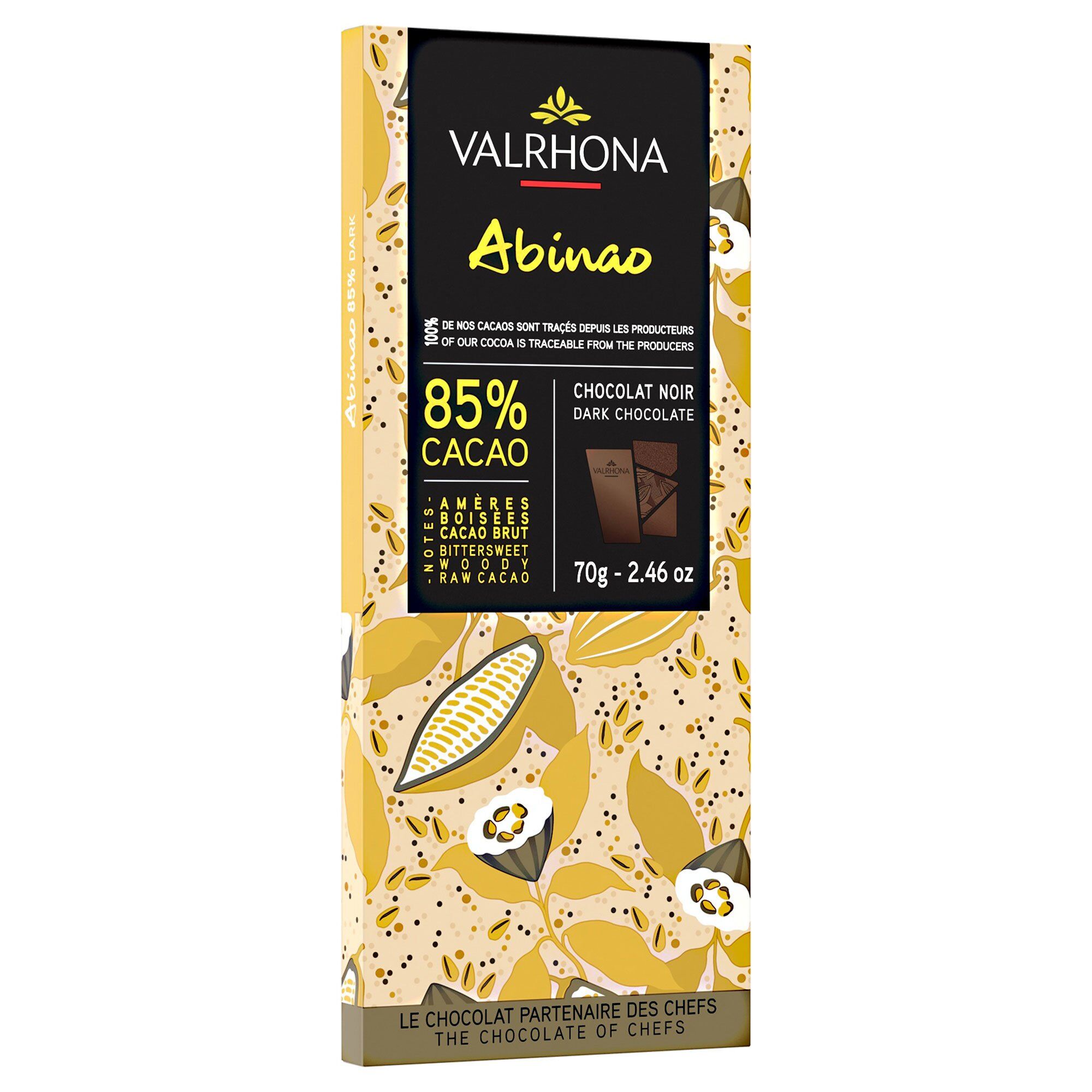 Valrhona Albinao 85  Chokoladebar  70