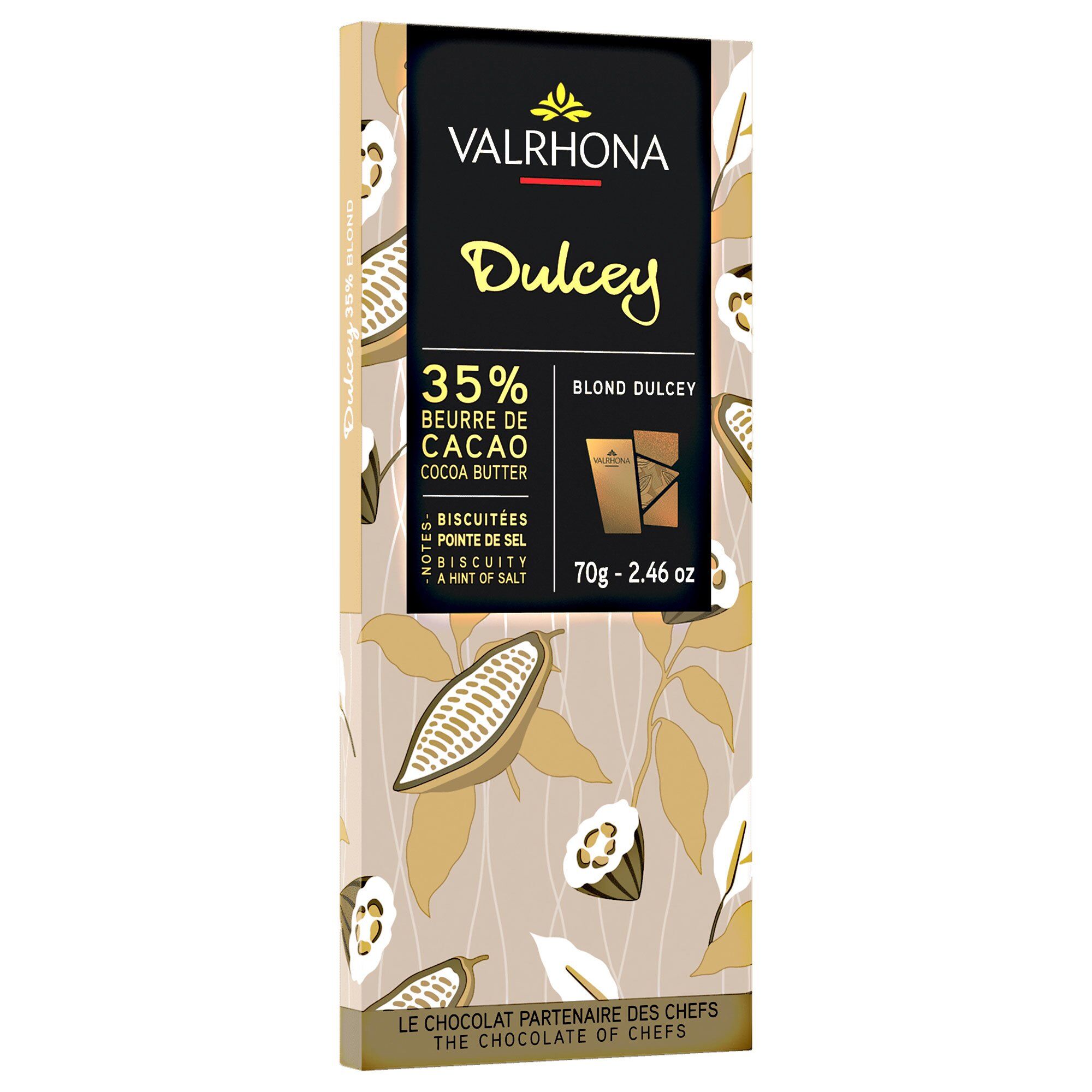 Valrhona Dulcey 35  Chokoladebar  70