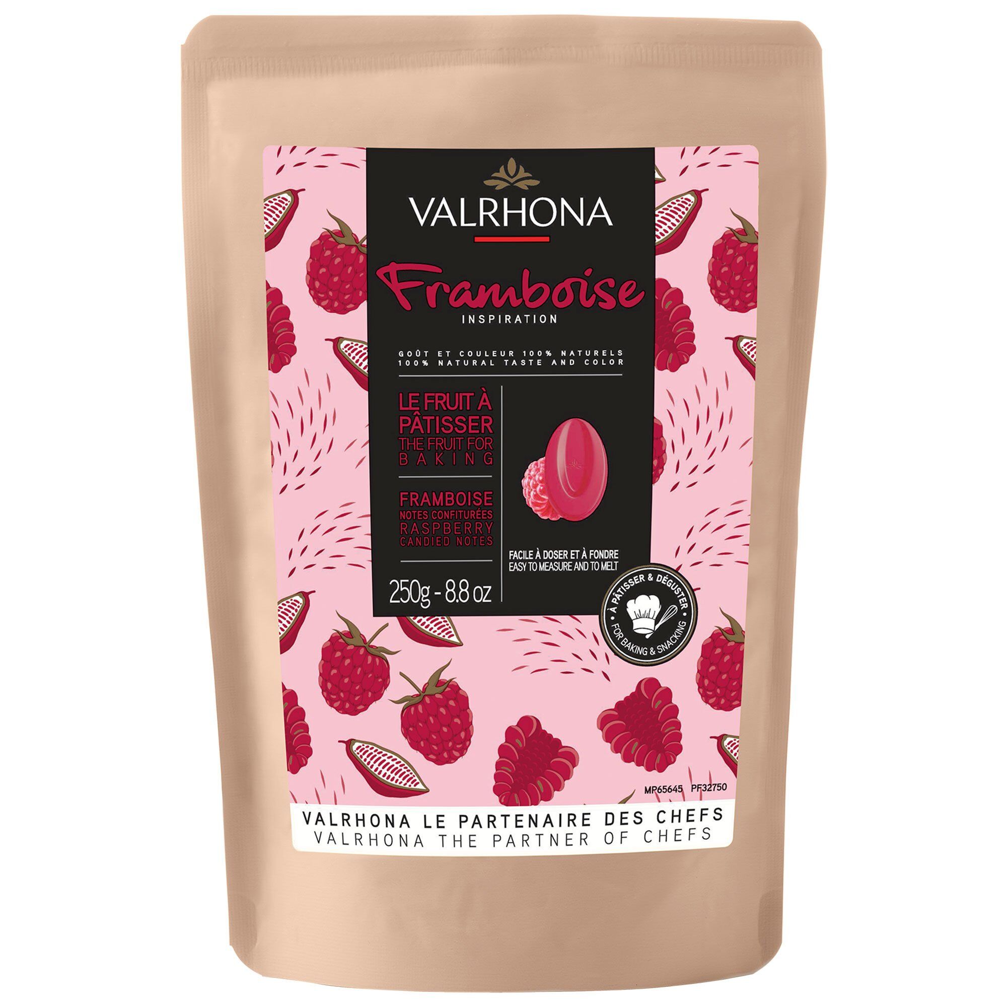 Valrhona Inspiration Hindbærchokolade 250