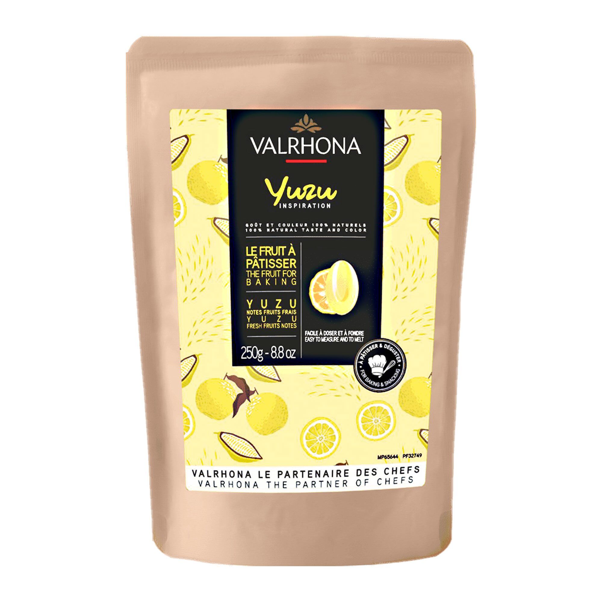 Valrhona Inspiration Yuzu Chokolade  250