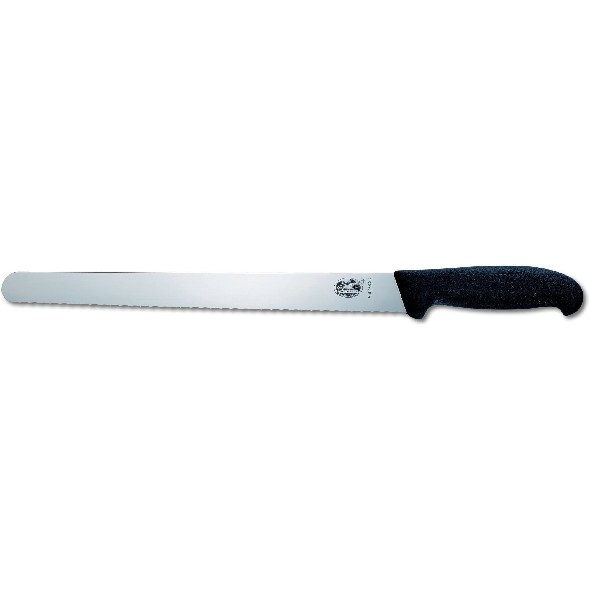 Victorinox Bred  Tandet Skinkekniv Med Fibrox-skæfte