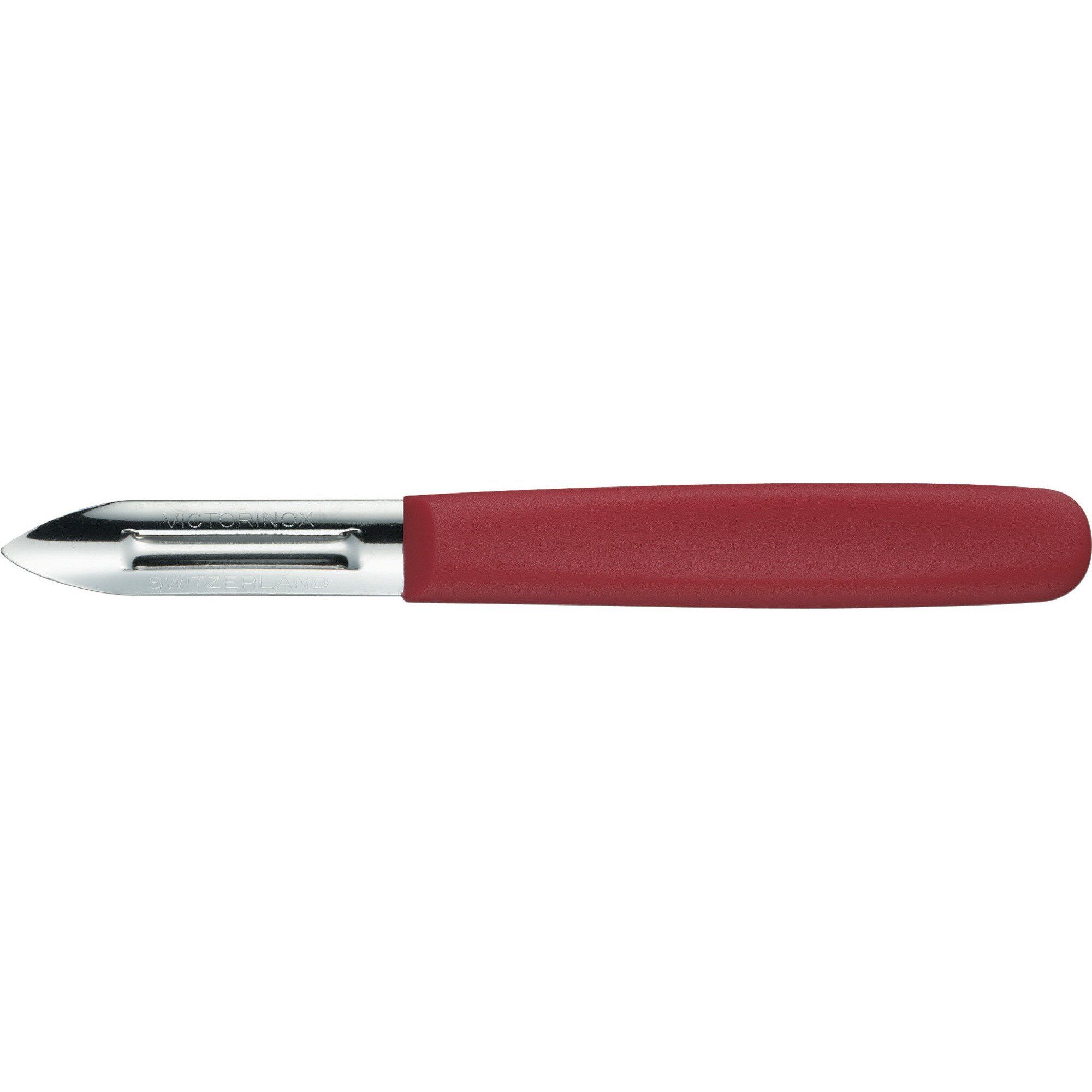 Victorinox Kartoffelskræller Med To Skæreblade  Rød