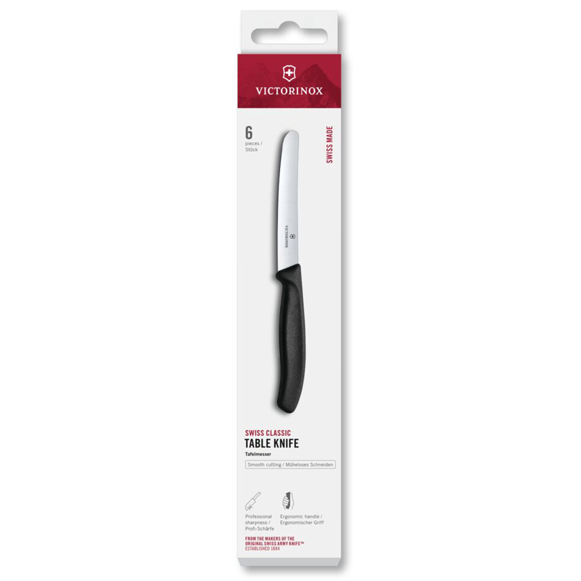 Victorinox Swiss Classic Bordkniv 11 Cm  -pak  Sort