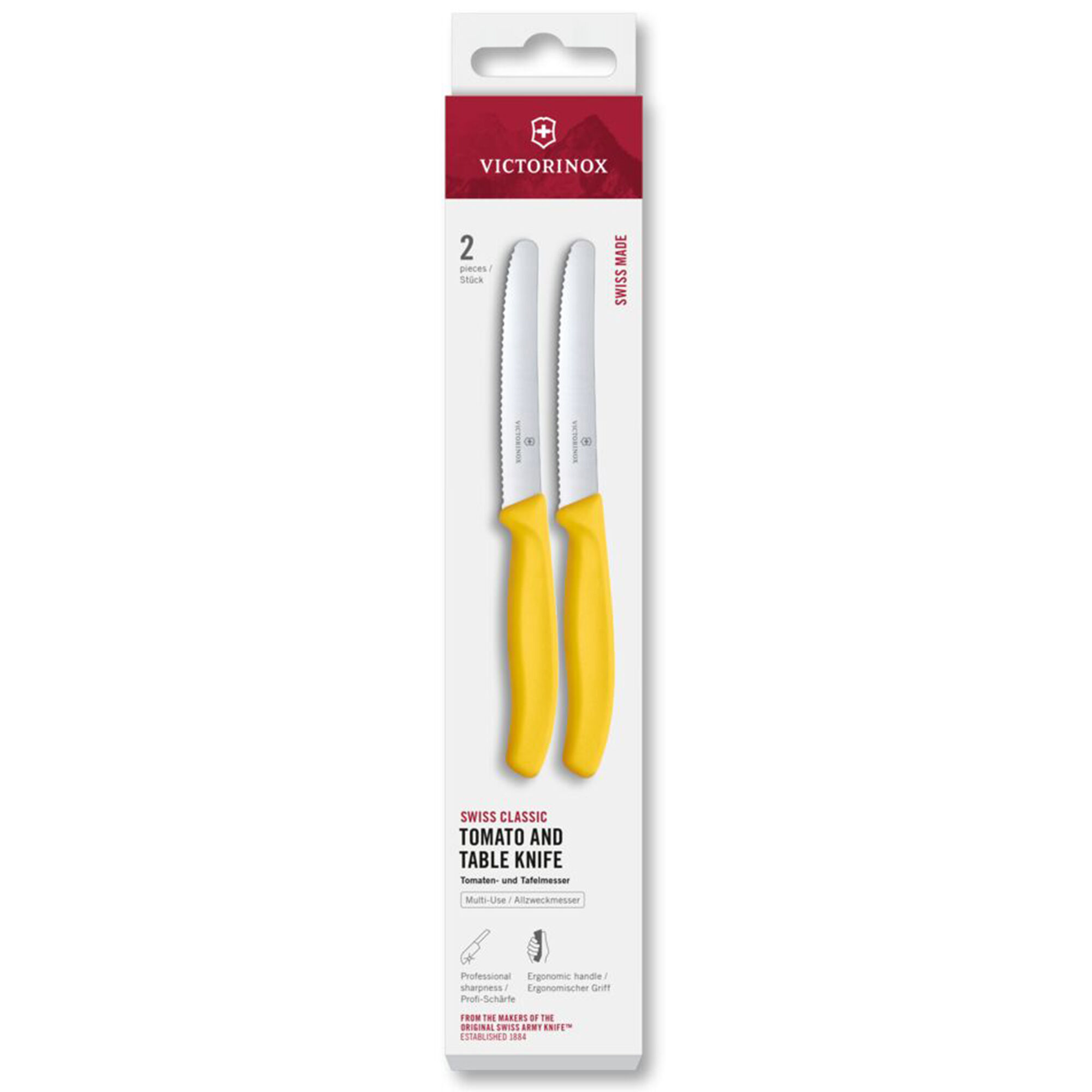 Victorinox Swiss Classic Tomatkniv 11 Cm  -pak  Gul