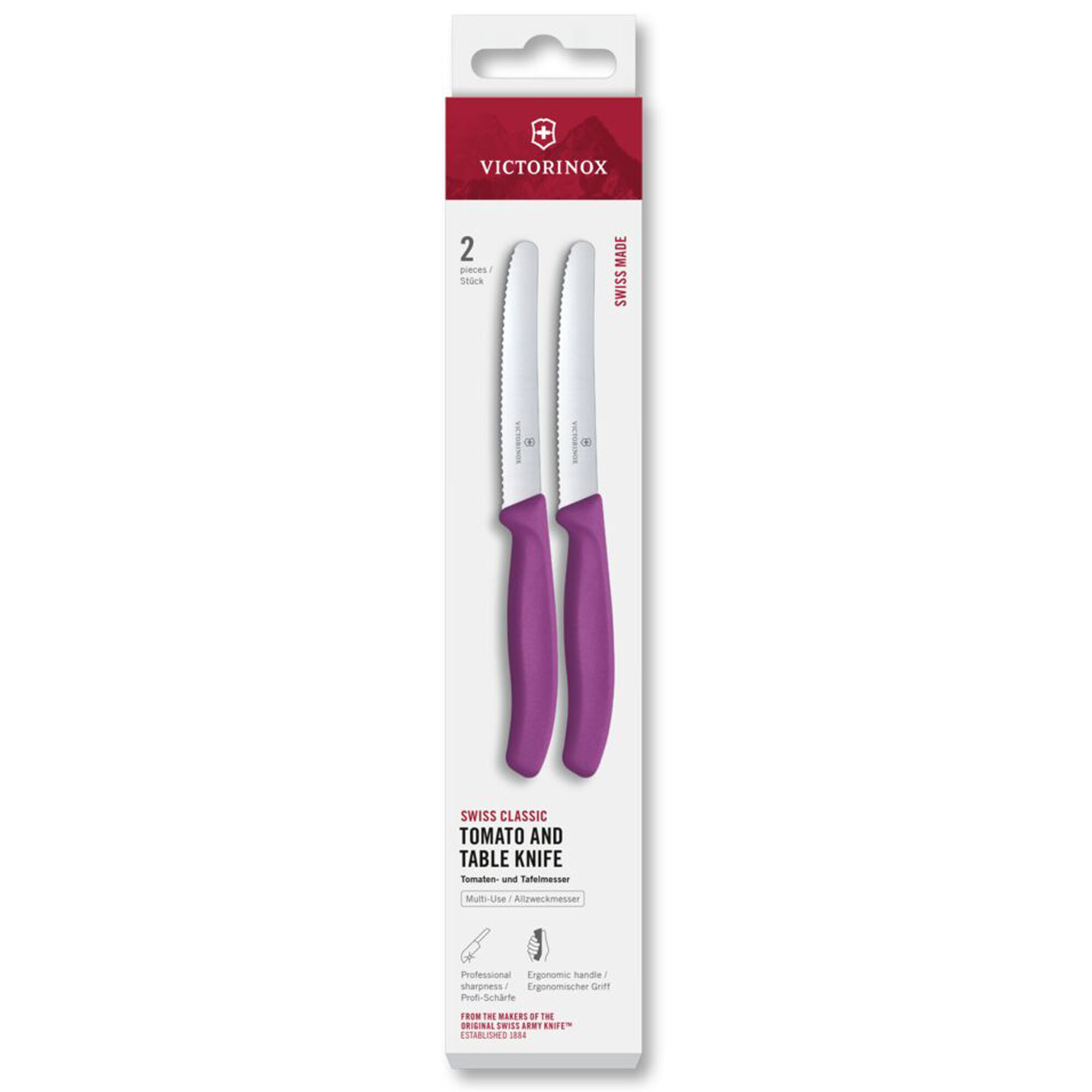 Victorinox Swiss Classic Tomatkniv 11 Cm  -pak  Lilla