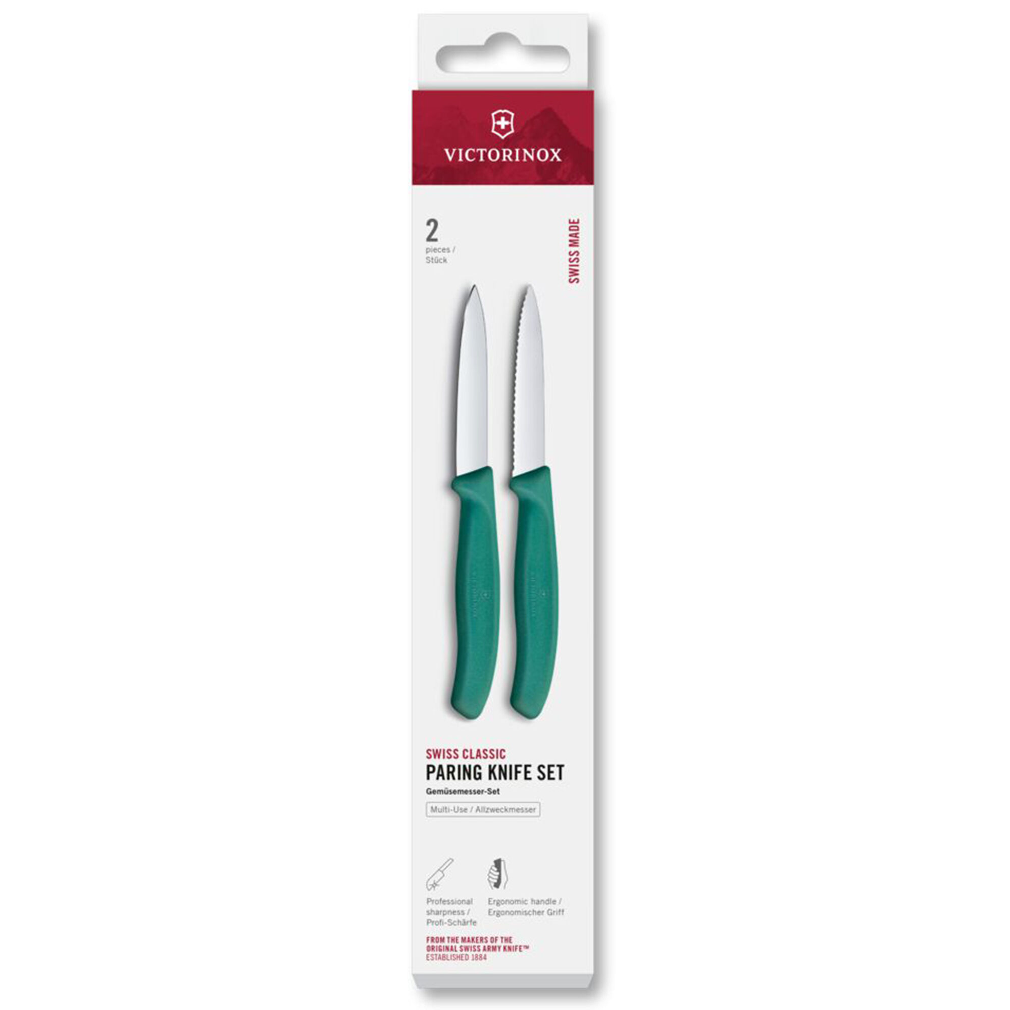 Victorinox Swiss Classic Urtekniv   Cm  -pak  Grøn