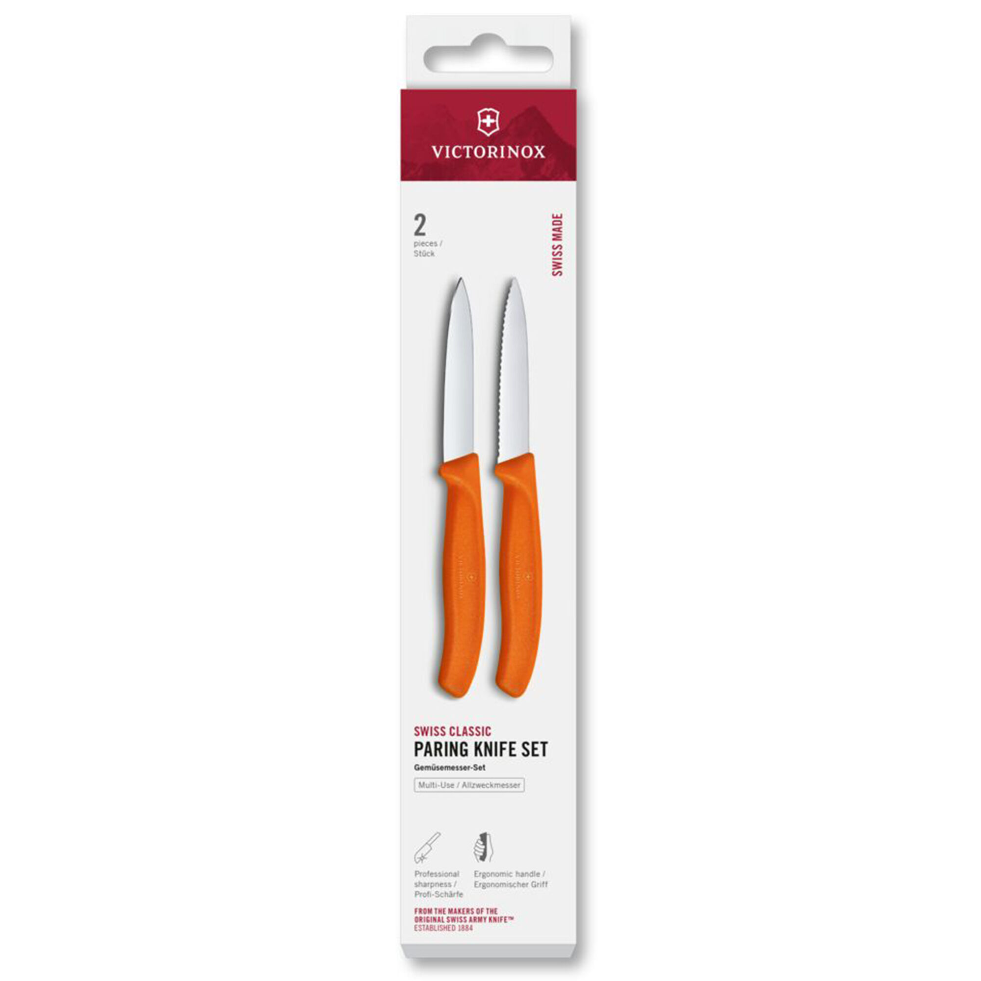 Victorinox Swiss Classic Urtekniv   Cm  -pak  Orange