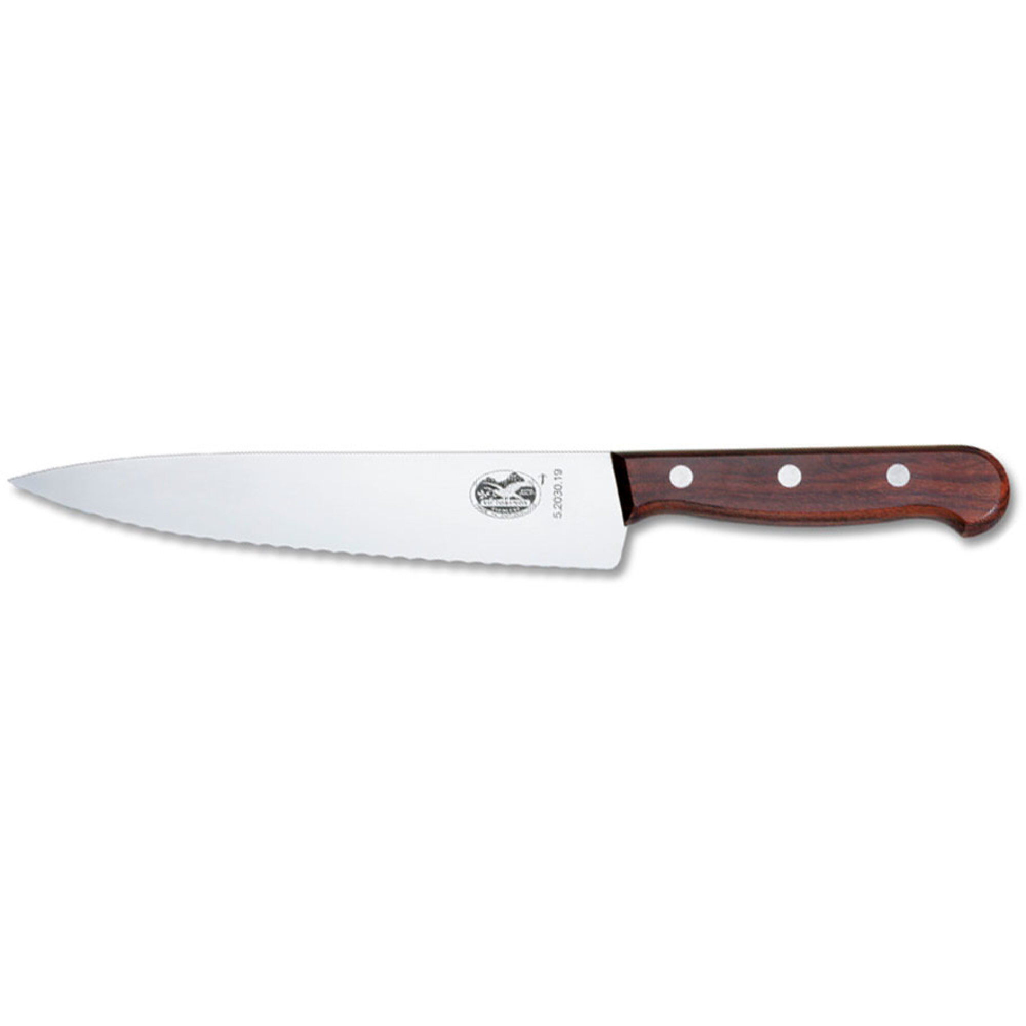 Victorinox Takket Kokkekniv 25 Cm  Wood