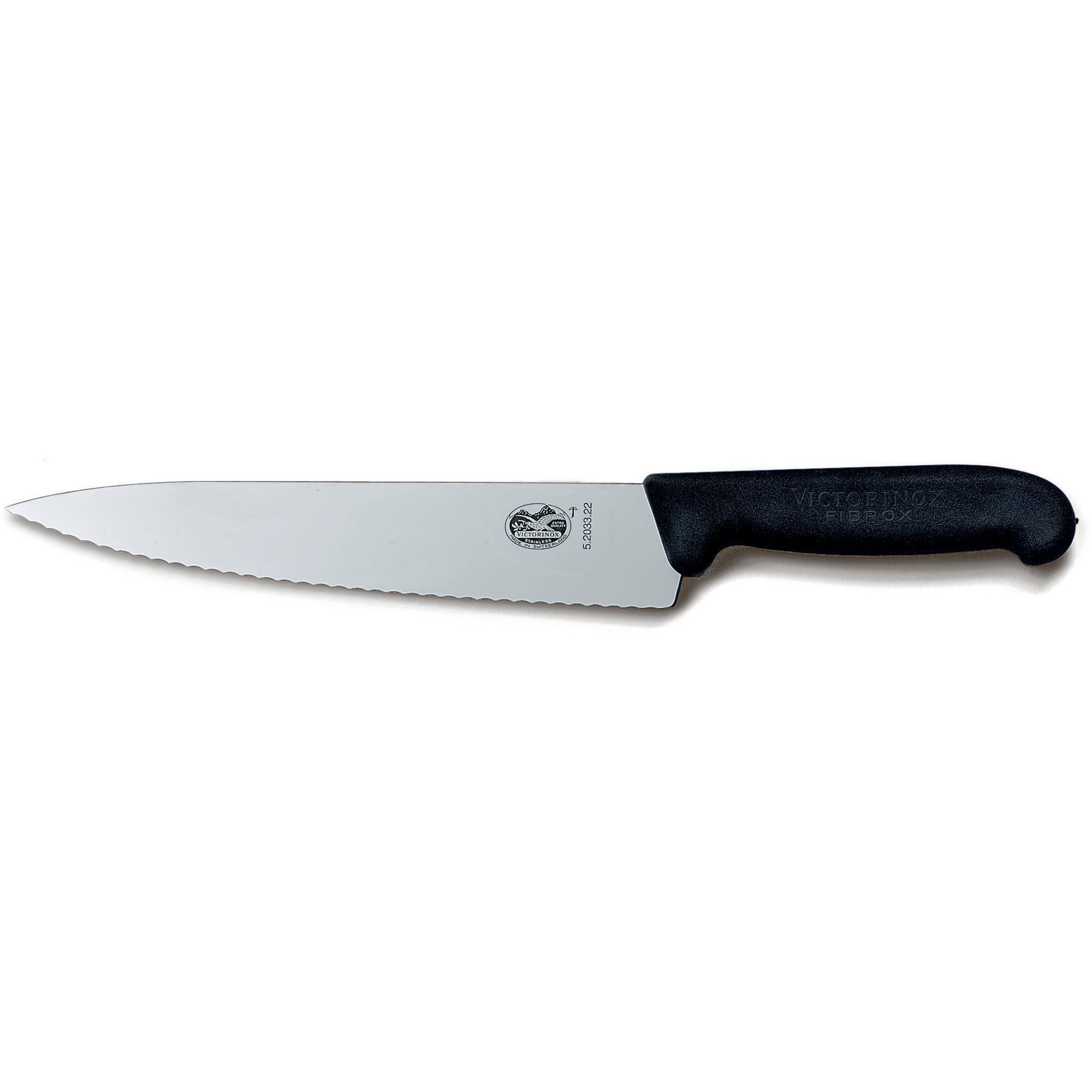 Victorinox Takket Kokkekniv Med Fibrox-skæfte  22cm