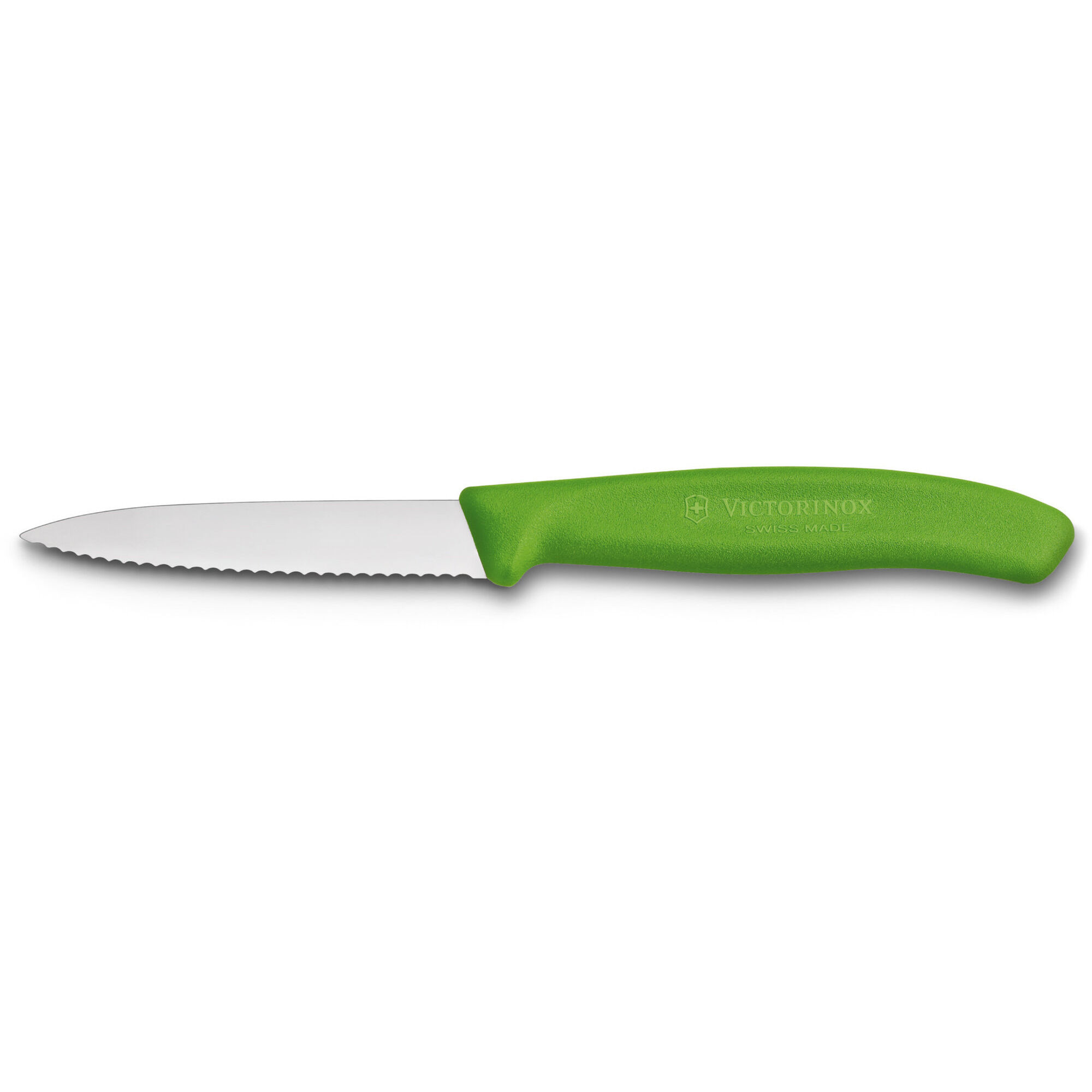Victorinox Takket Urtekniv Med Nylonskæfte    Cm  Grøn