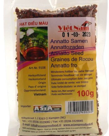 Viet Nam Annatto Frø 100