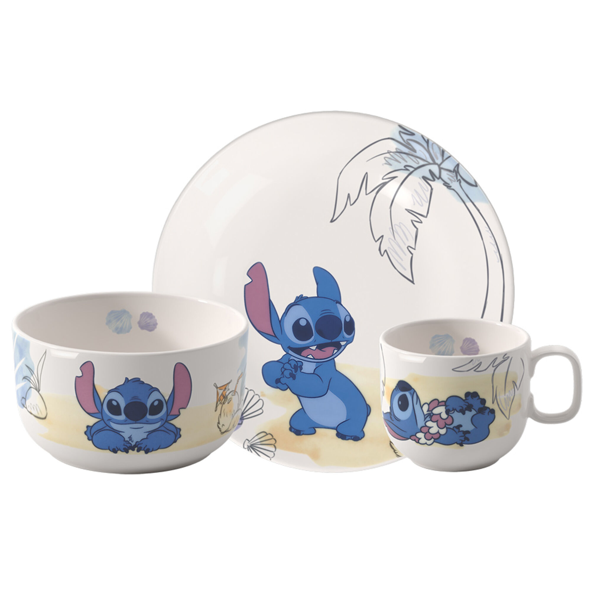 Villeroy   Boch Disney Stitch Børneservise    Dele