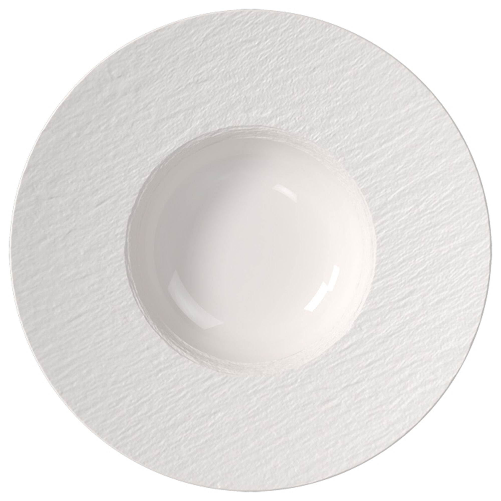 Villeroy   Boch Manufacture Ice Pastatallerken  Hvid