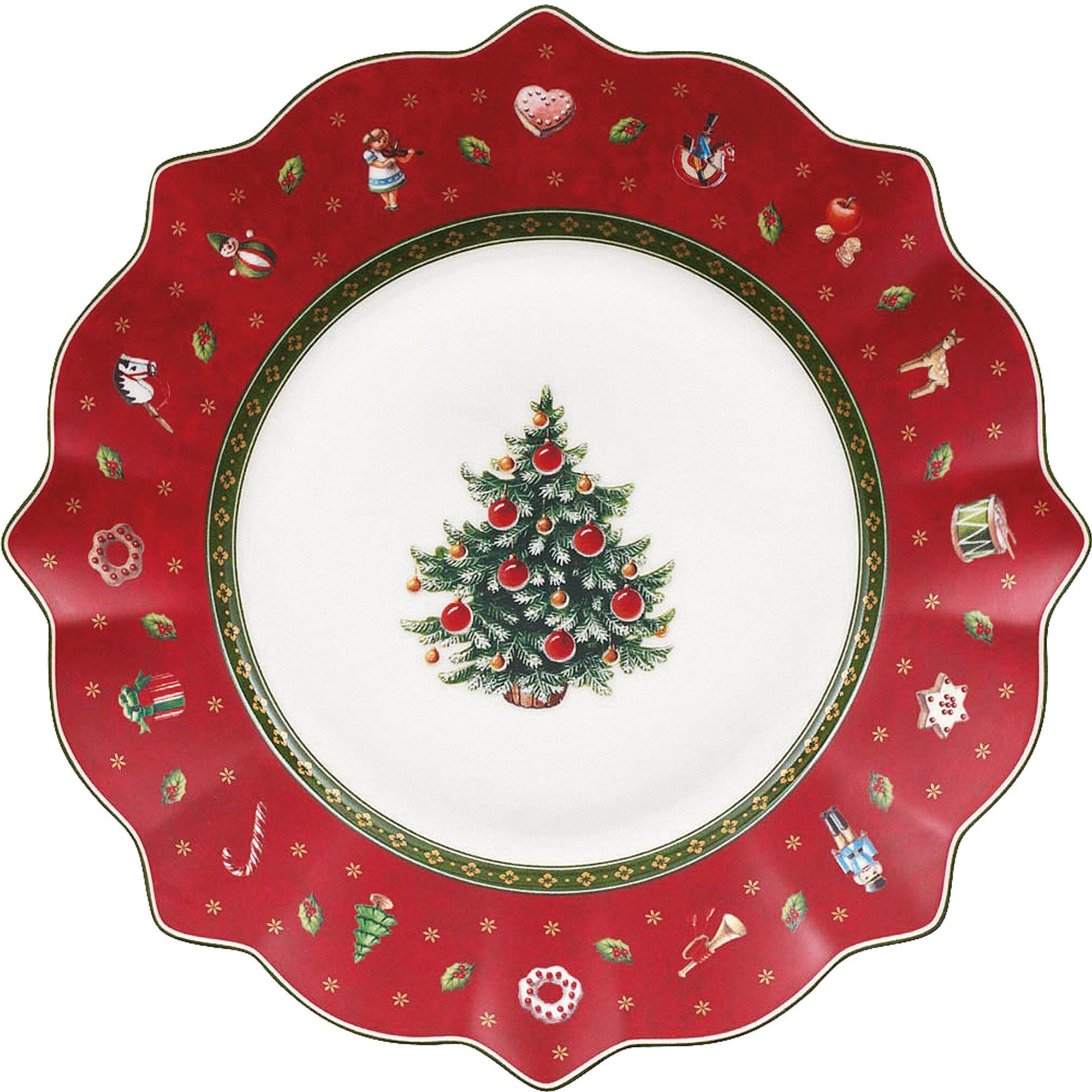 Villeroy   Boch Toy 39   Delight Tallerken 22 Cm  Rød