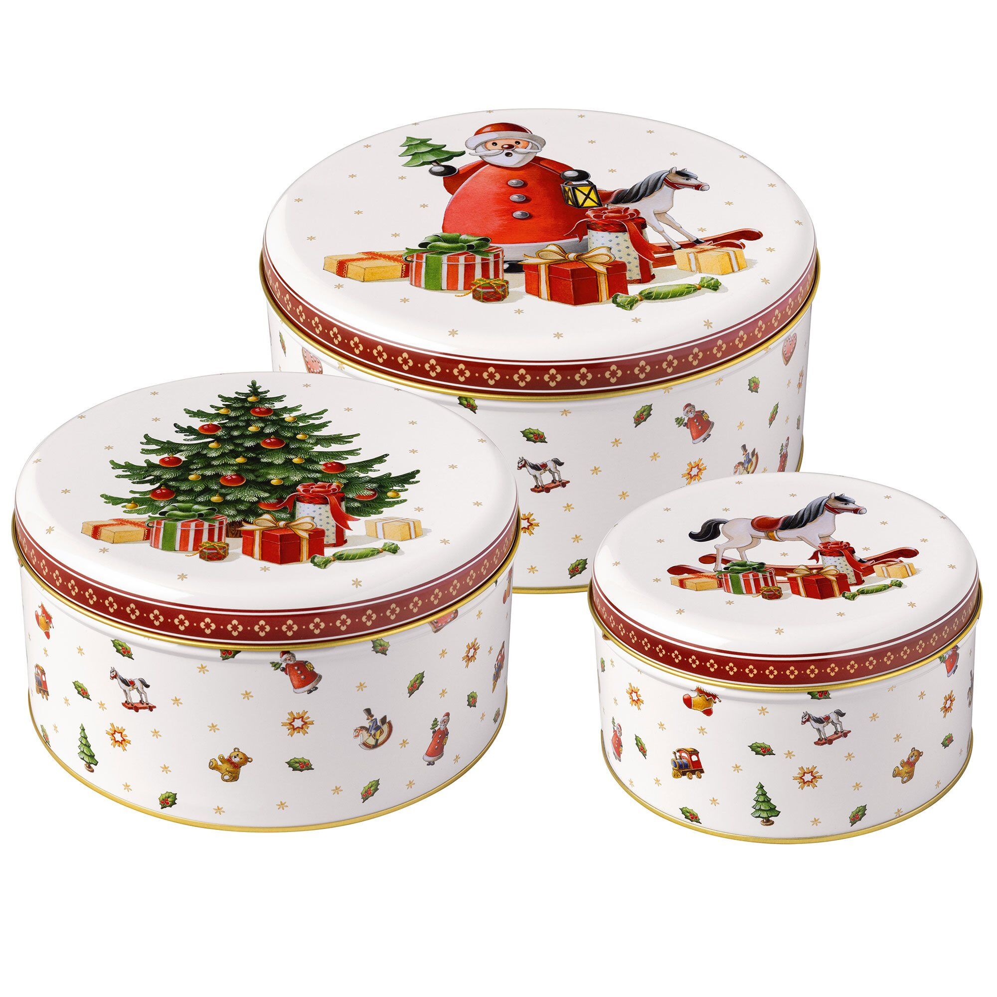 Villeroy   Boch Winter Sæt Med Kagedåser