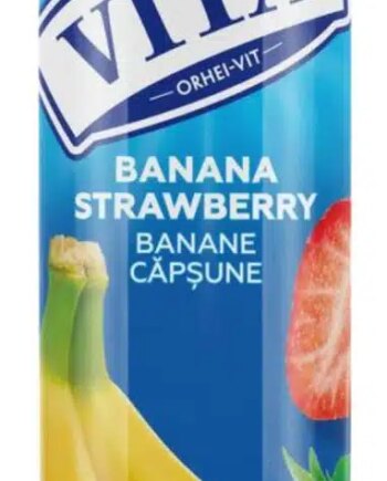 Vita Jordbær Banan Nektar
