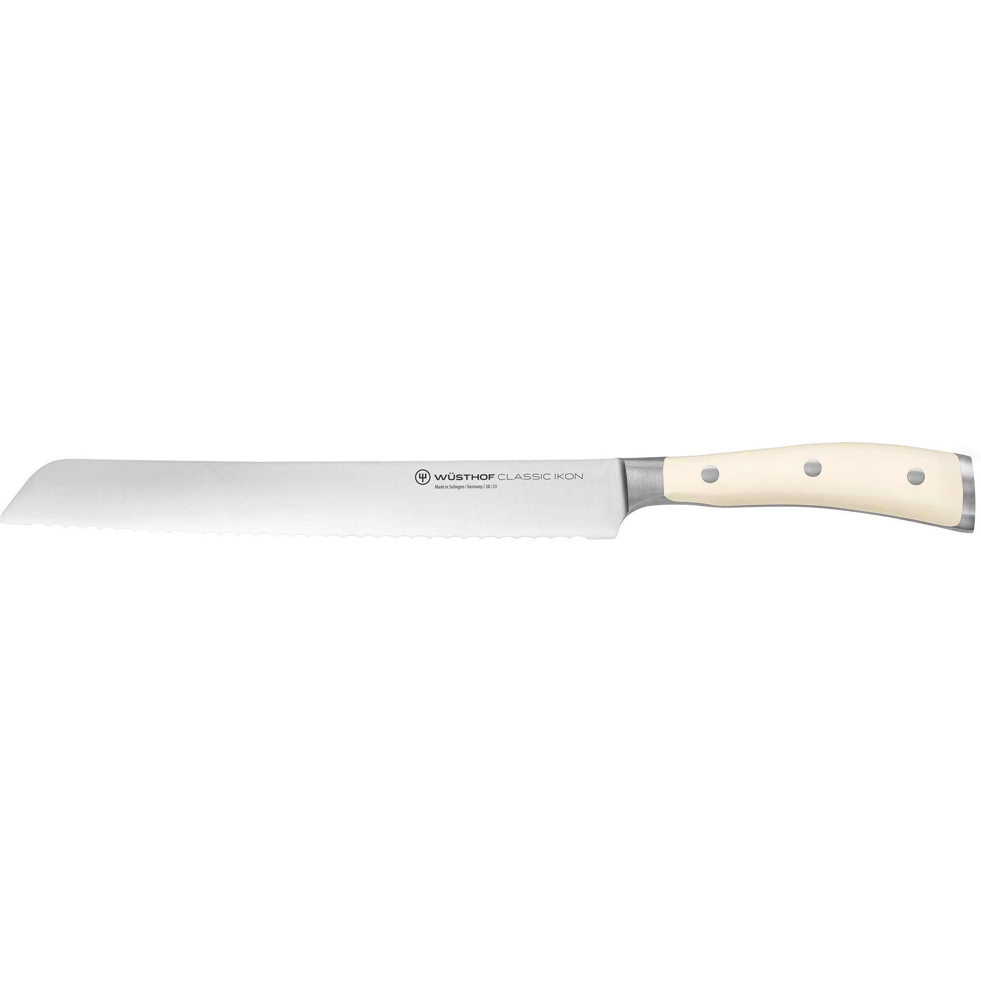 Wüsthof Classic Ikon Brødkniv Hvid 23 Cm