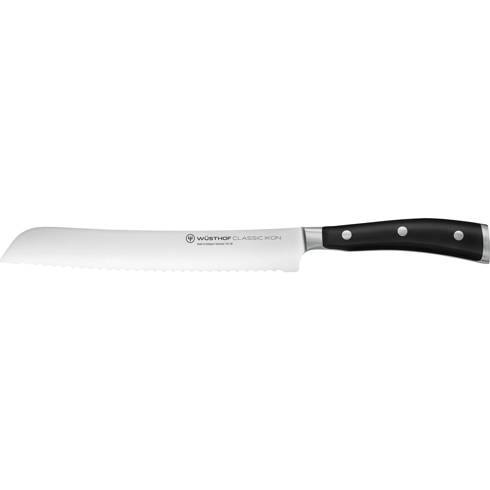 Wüsthof Classic Ikon Brødkniv Sort 20 Cm