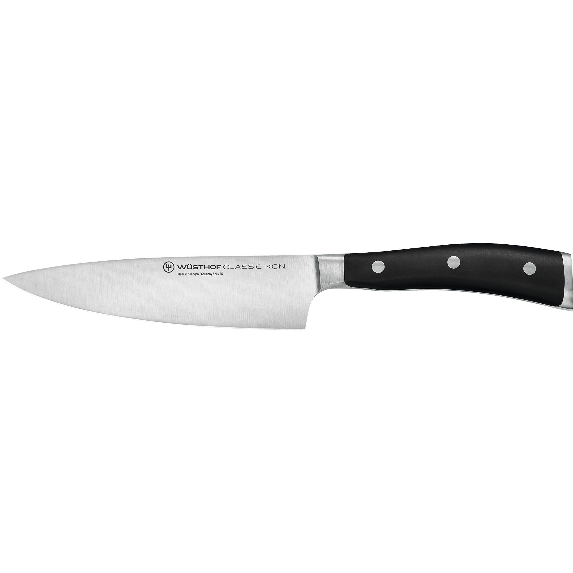 Wüsthof Classic Ikon Kokkekniv 16 Cm  Sort