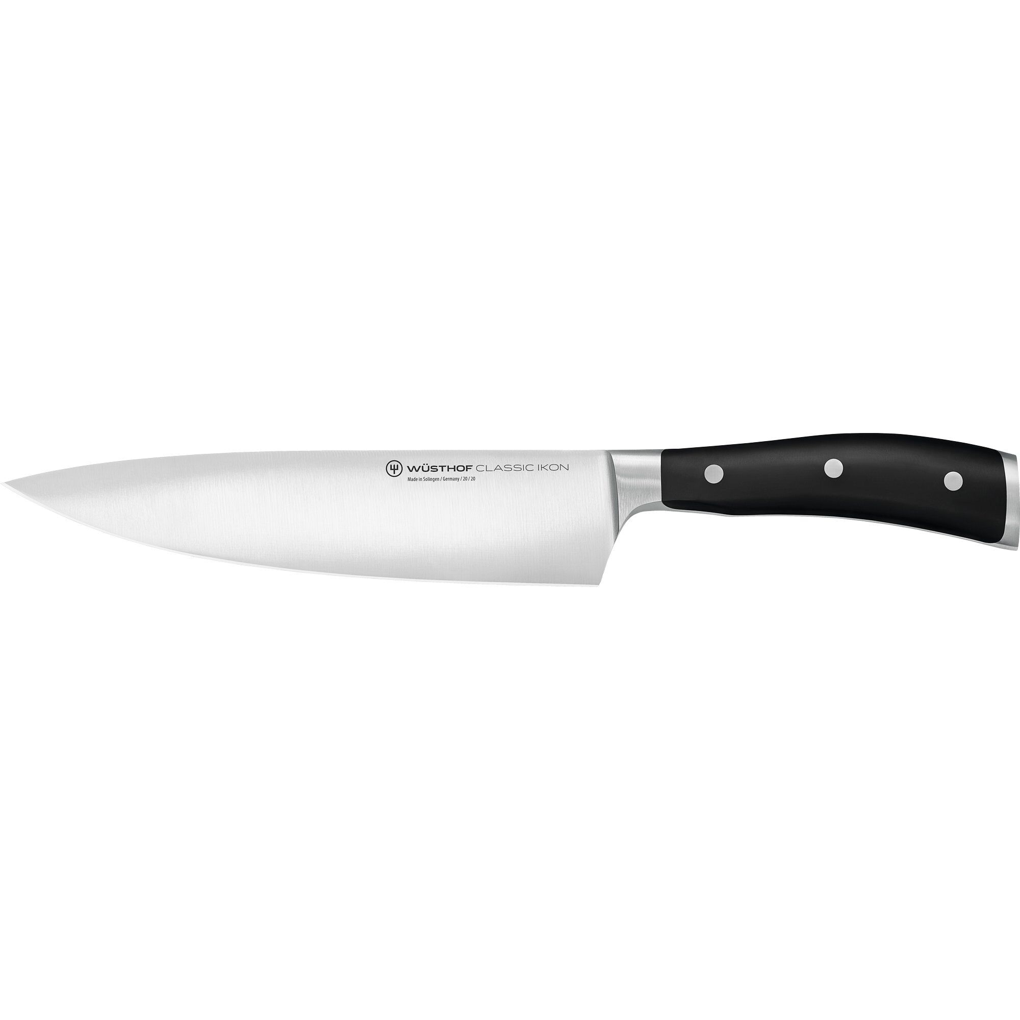 Wüsthof Classic Ikon Kokkekniv Sort 20 Cm