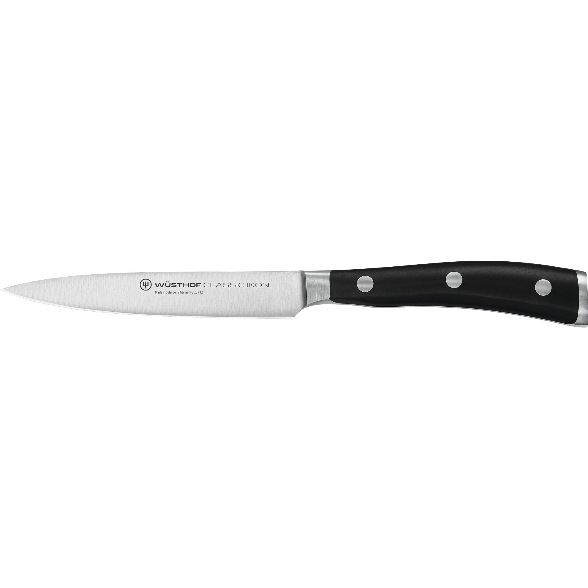 Wüsthof Classic Ikon Universalkniv Sort 12 Cm
