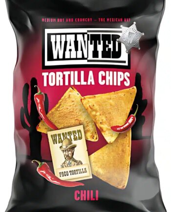 Wanted Tortilla Chips Chili 450