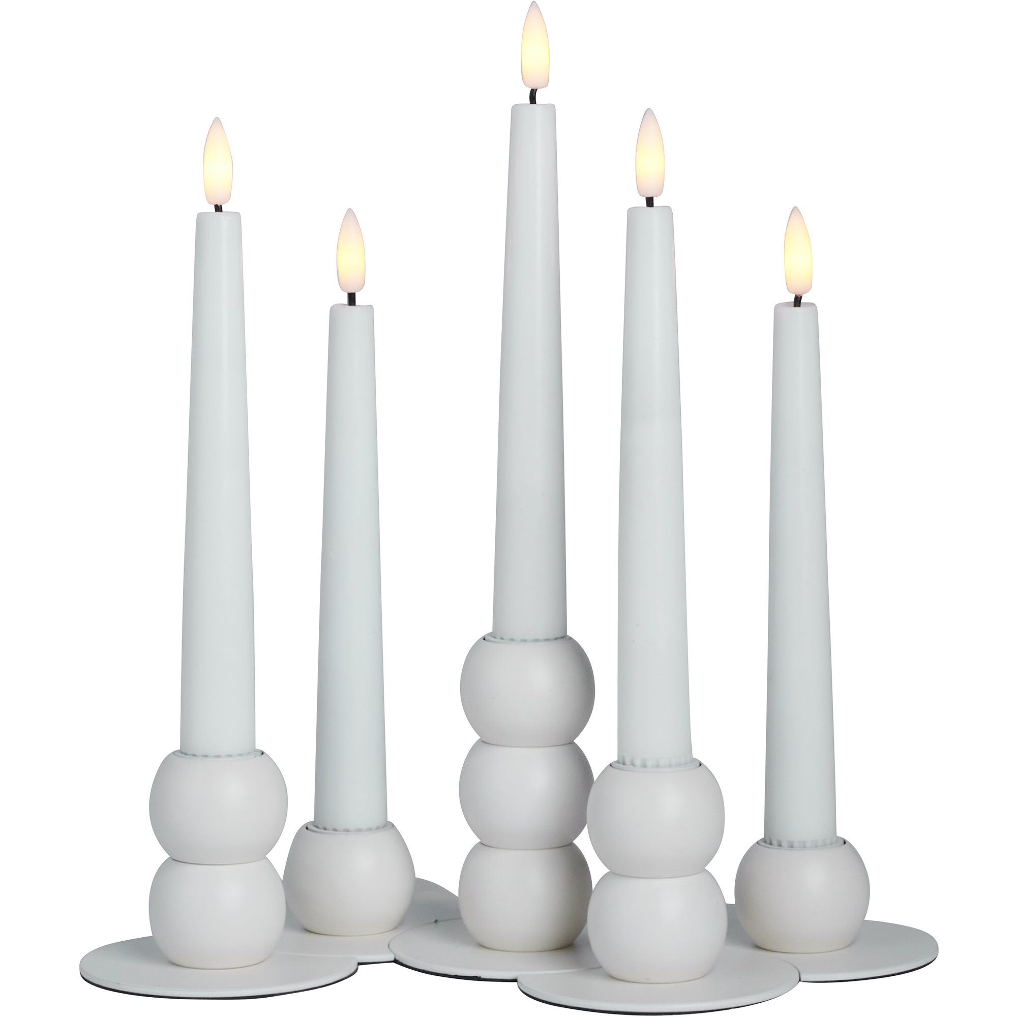 Watt Veke Lykke Led Adventsstage  Hvid