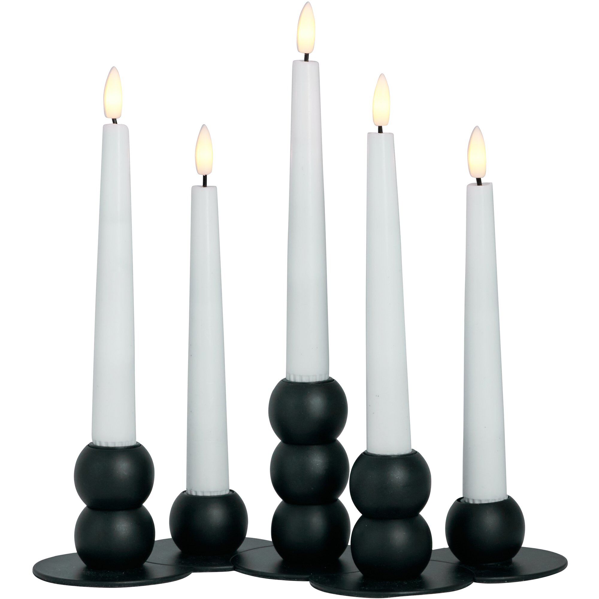 Watt Veke Lykke Led Adventsstage  Sort