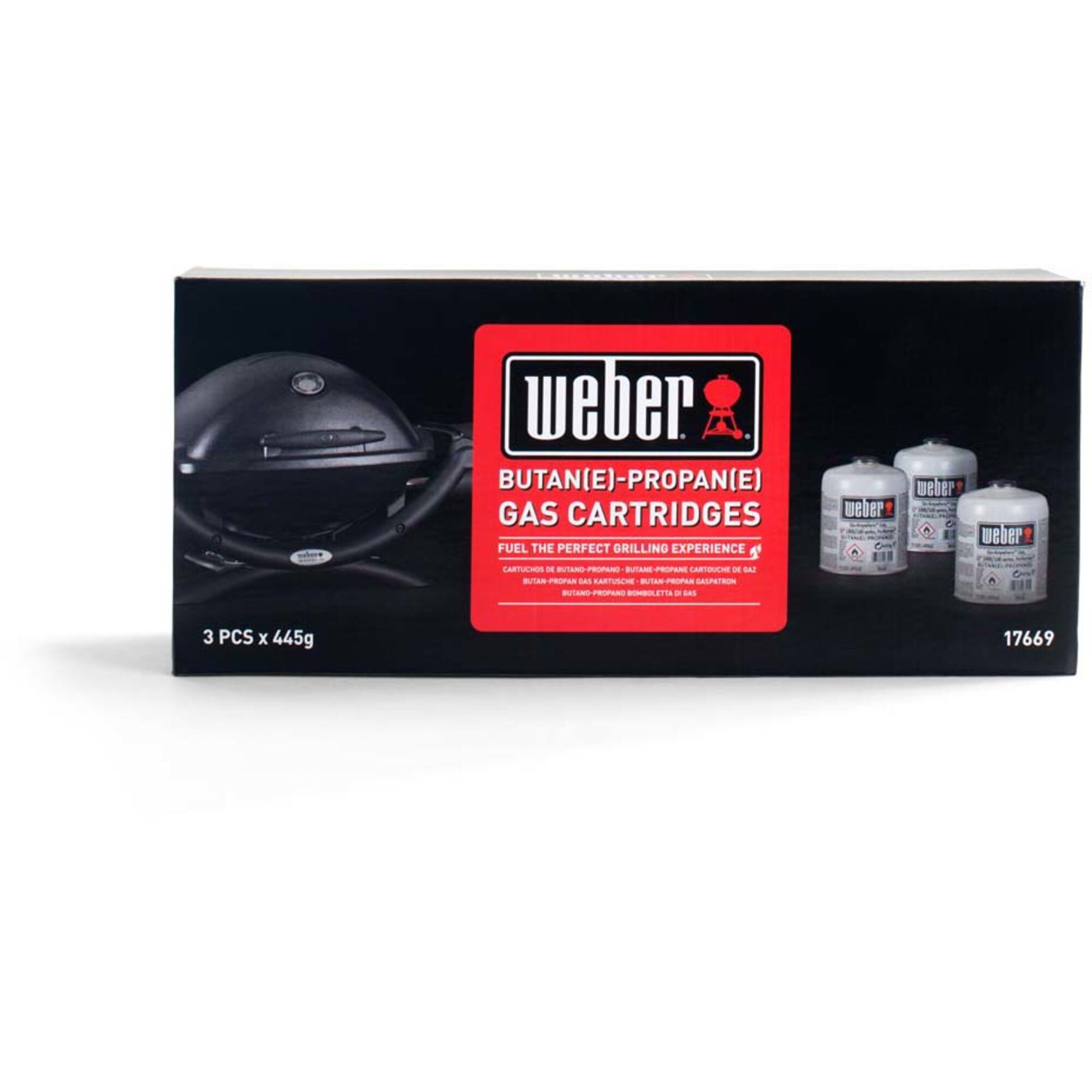 Weber Engangsgasflaske 445g  -pak