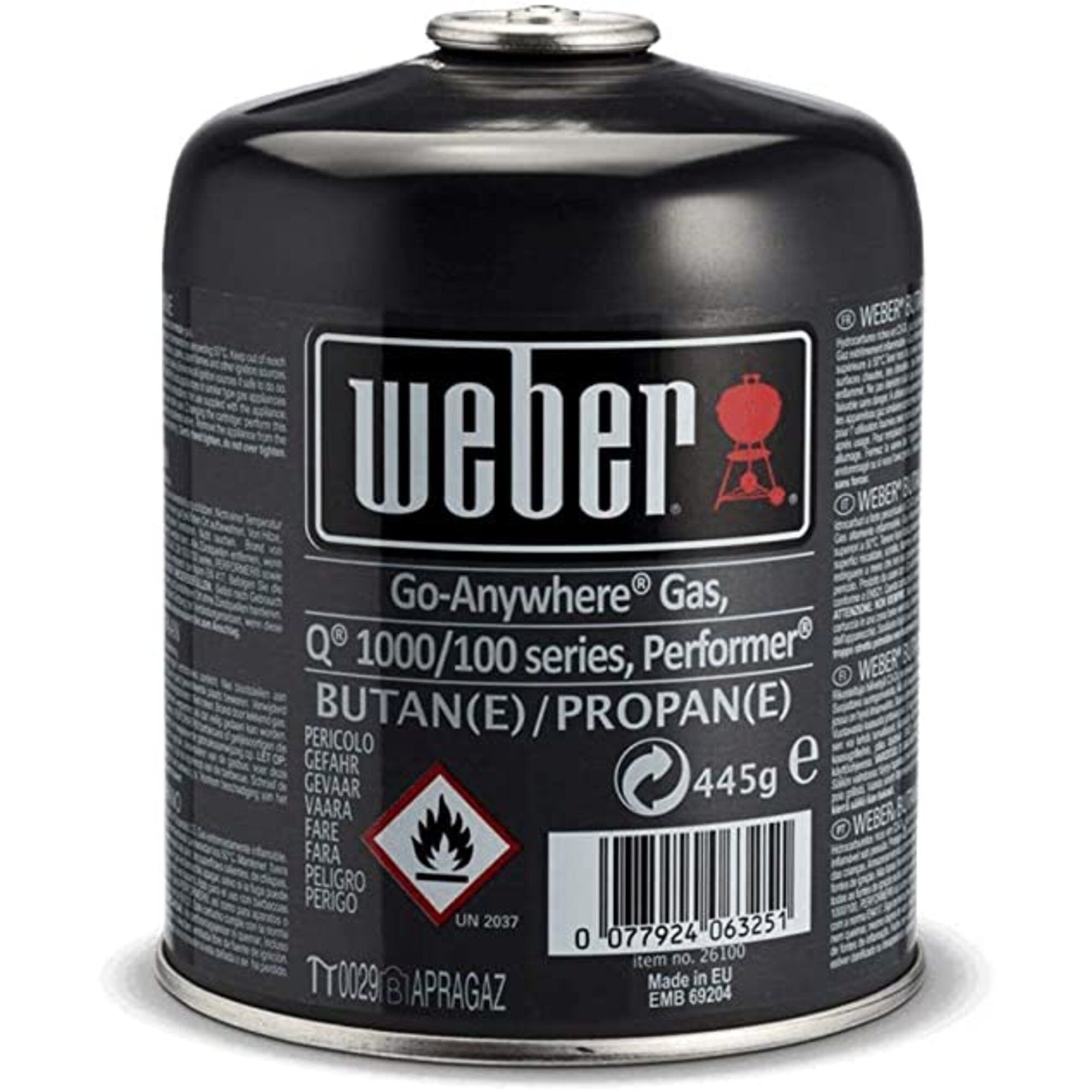 Weber Gasflaske 445
