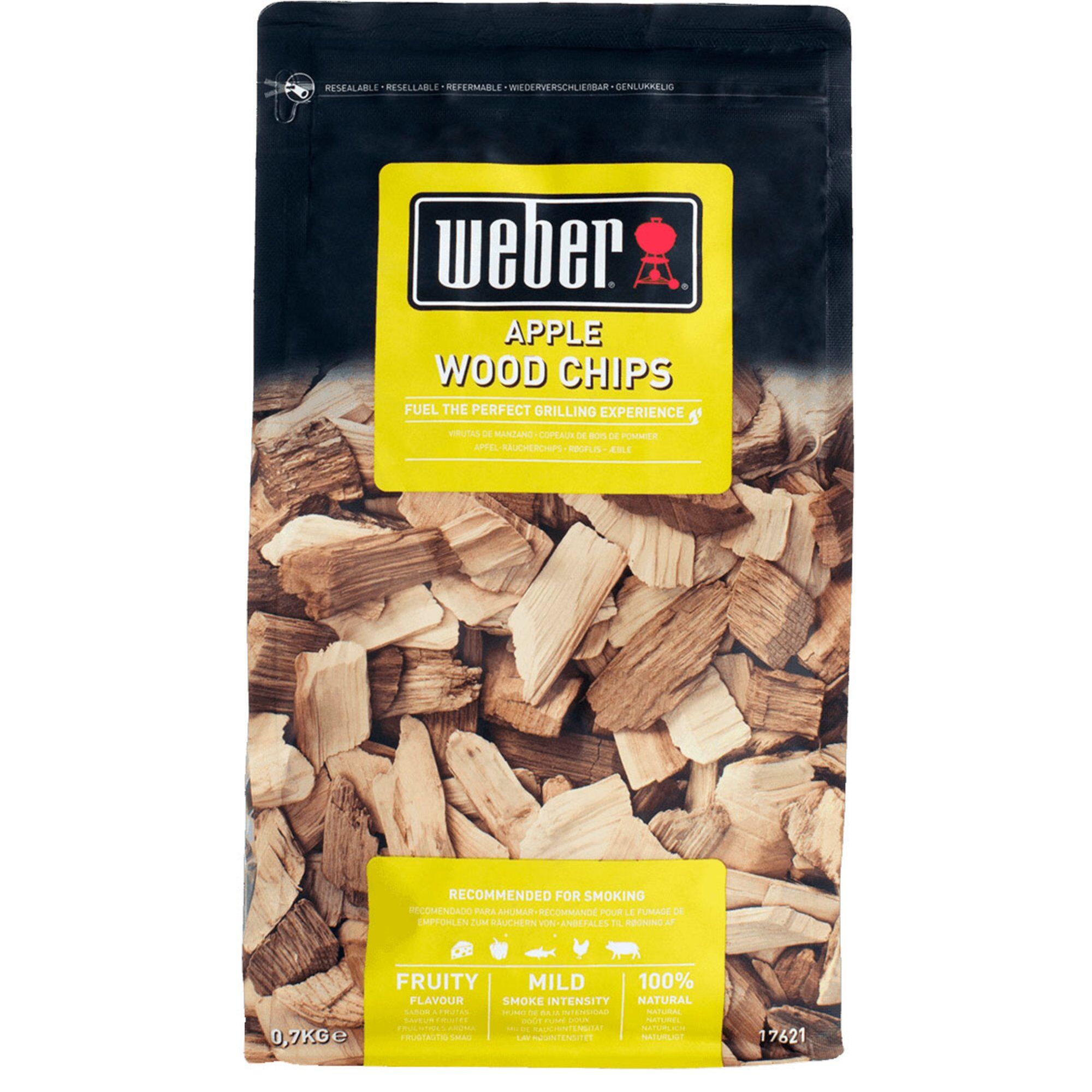 Weber Røget Træflis æble