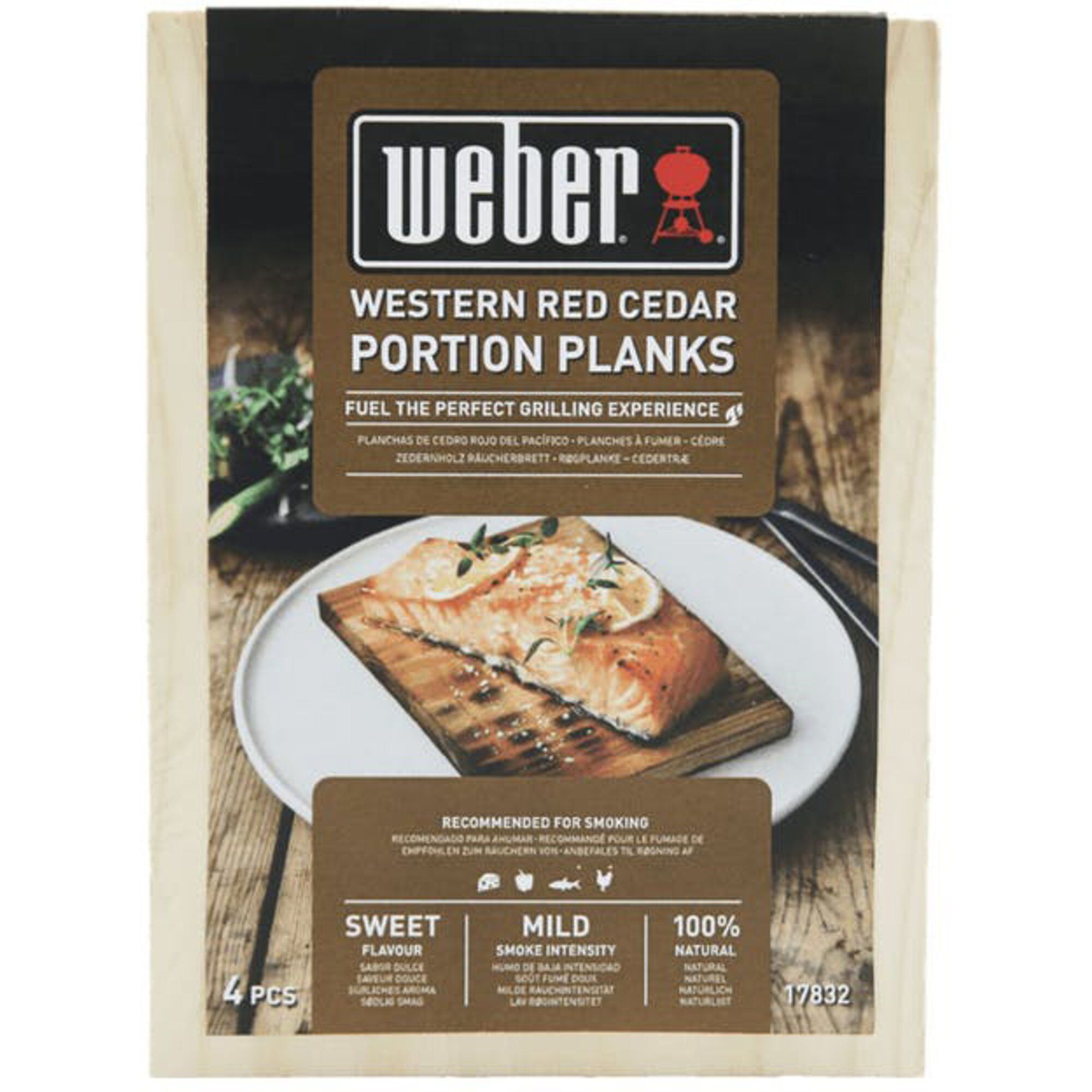 Weber Røgplanke   Stk