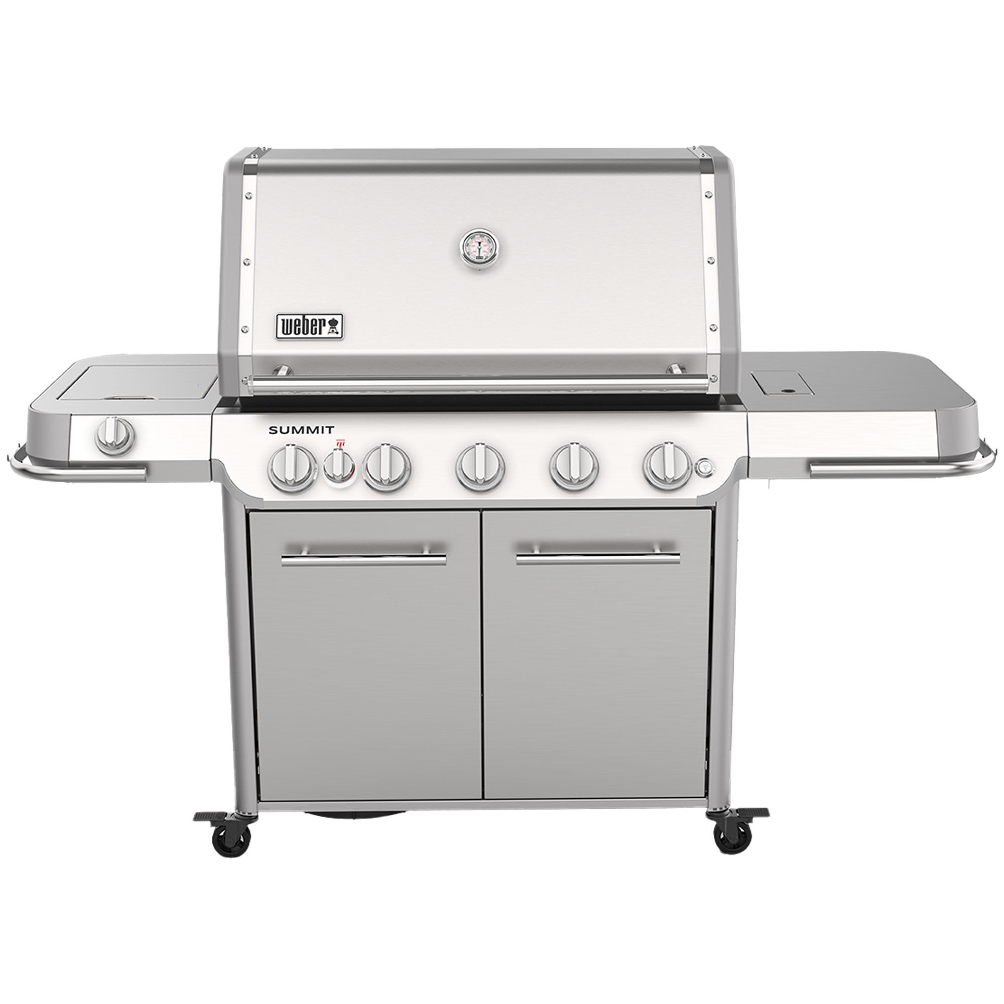 Weber Summit Fs38   Gasgrill  Rustfrit Stål