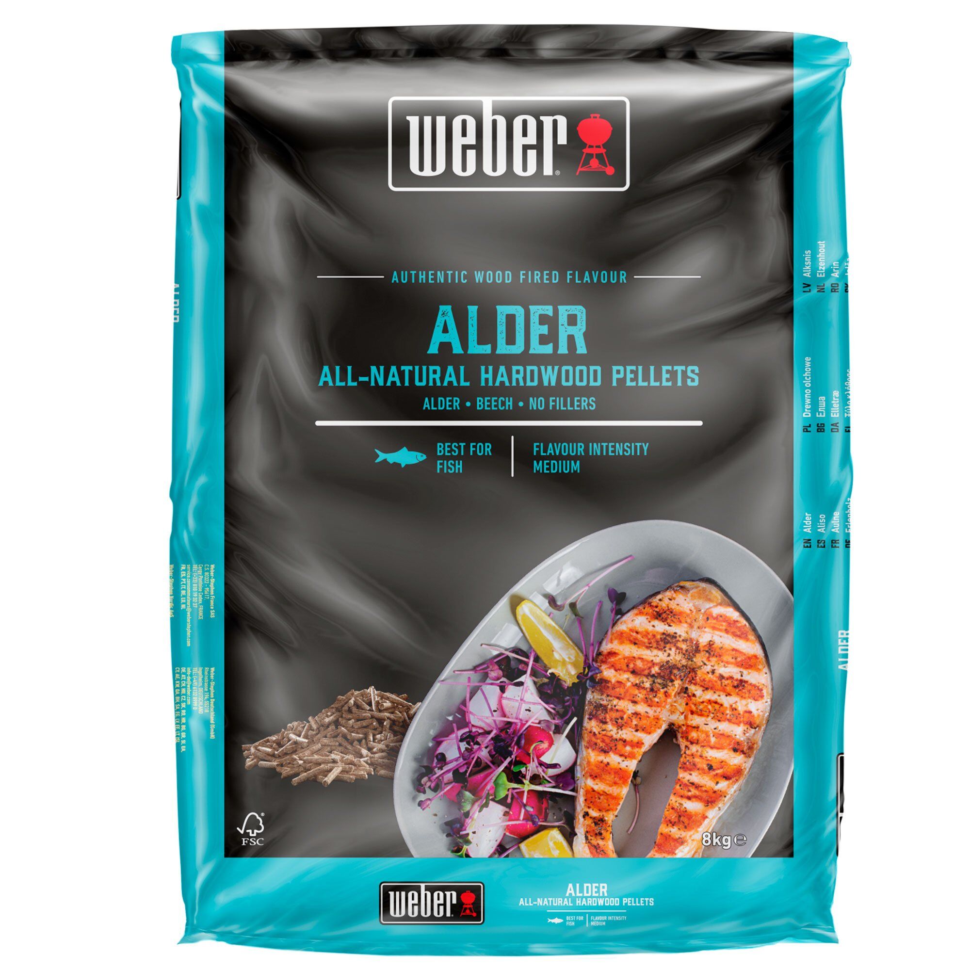 Weber Træpiller   Elletræ   Kg