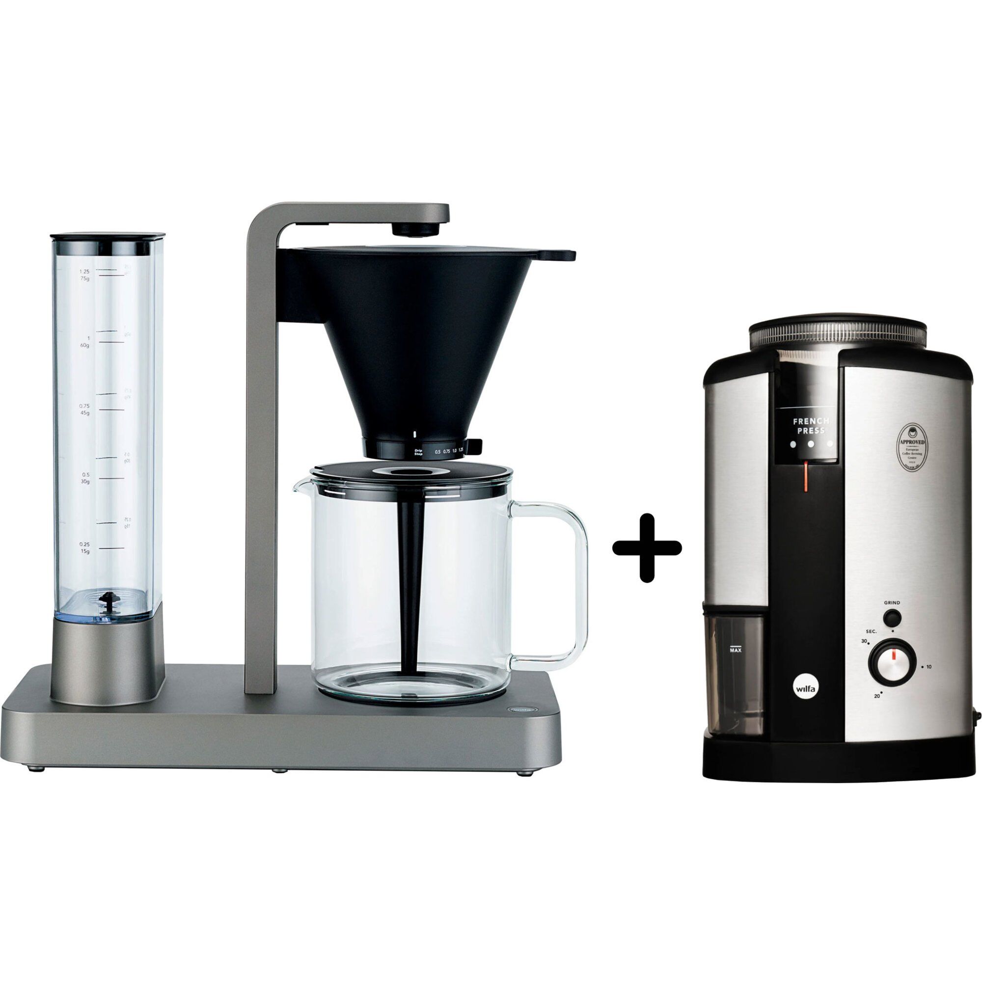 Wilfa Kaffemaskine Cm7t   Kaffekværn Wscg2
