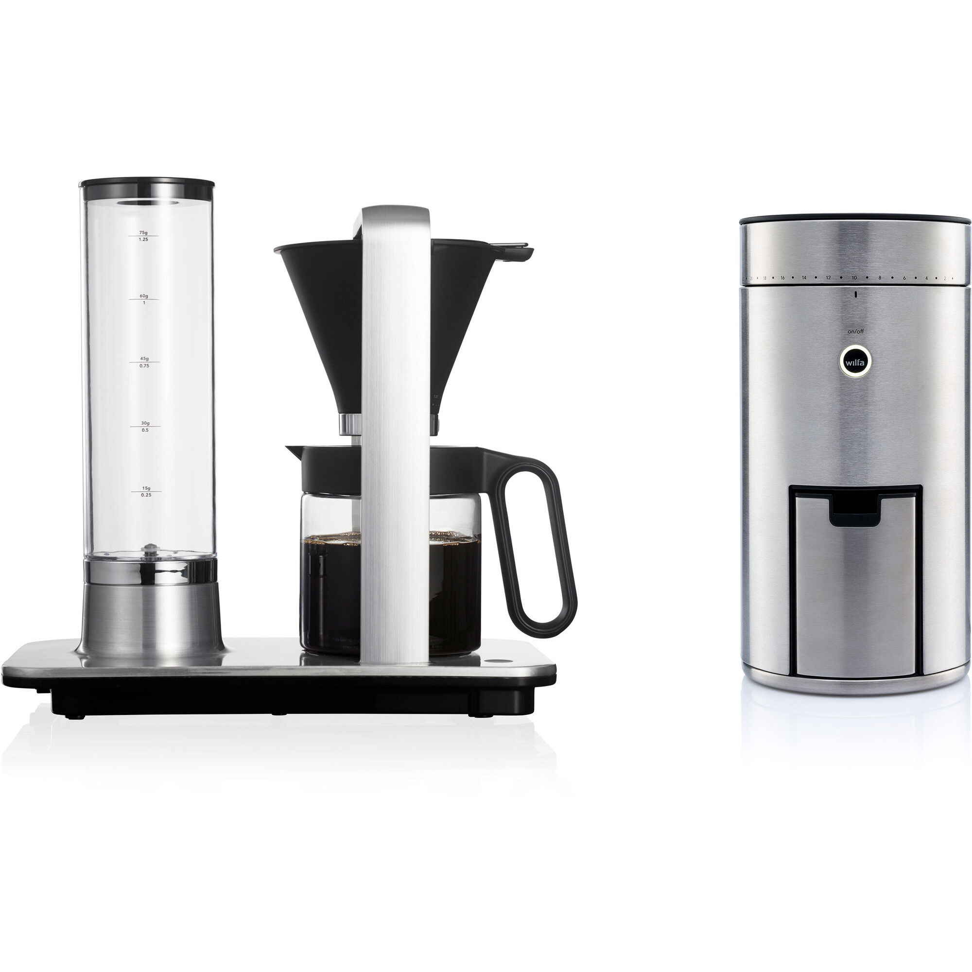 Wilfa Kaffemaskine Wsp-2a Og Kaffekværn Wsfbs-100s